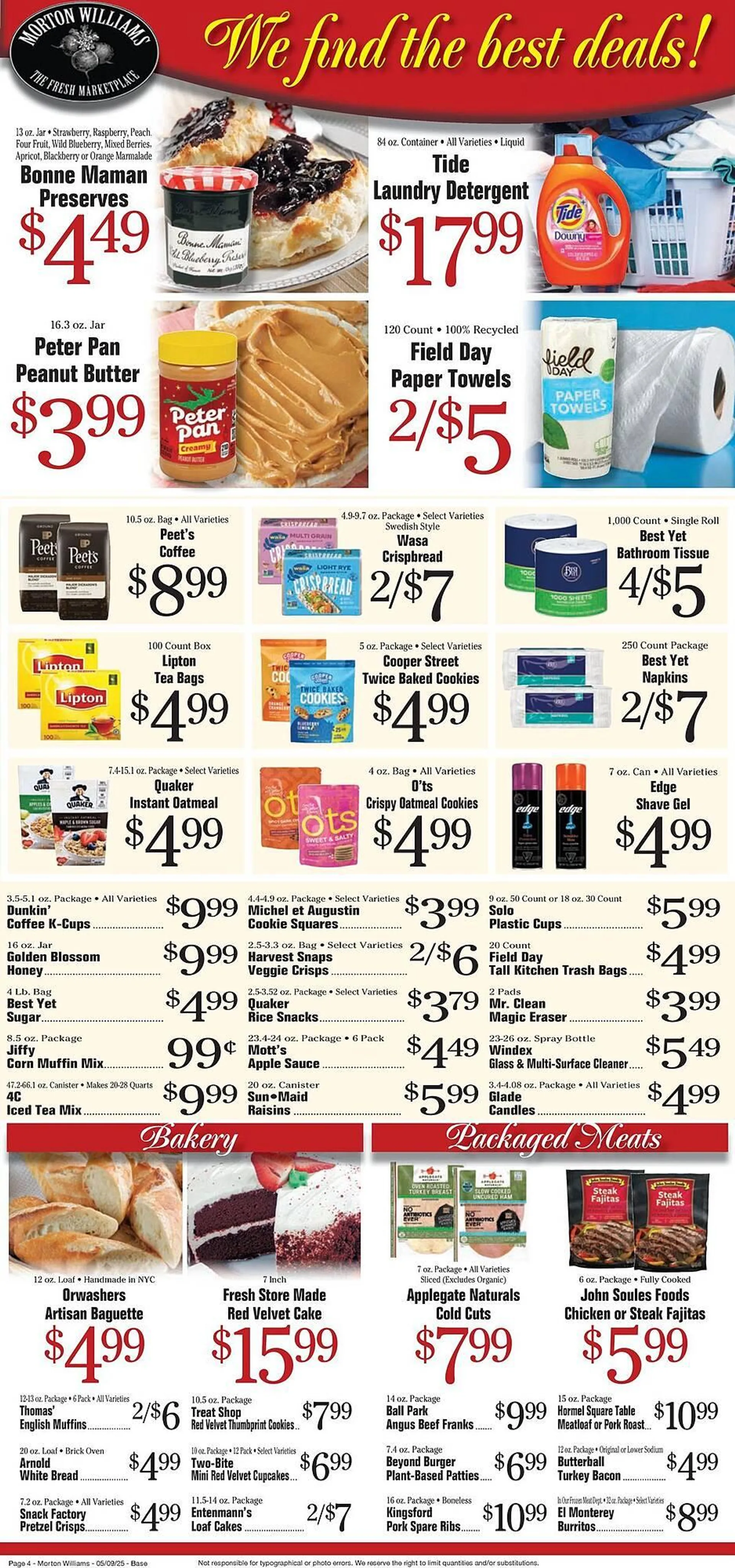 Weekly ad Morton Williams Weekly Ad from May 9 to May 15 2025 - Page 4
