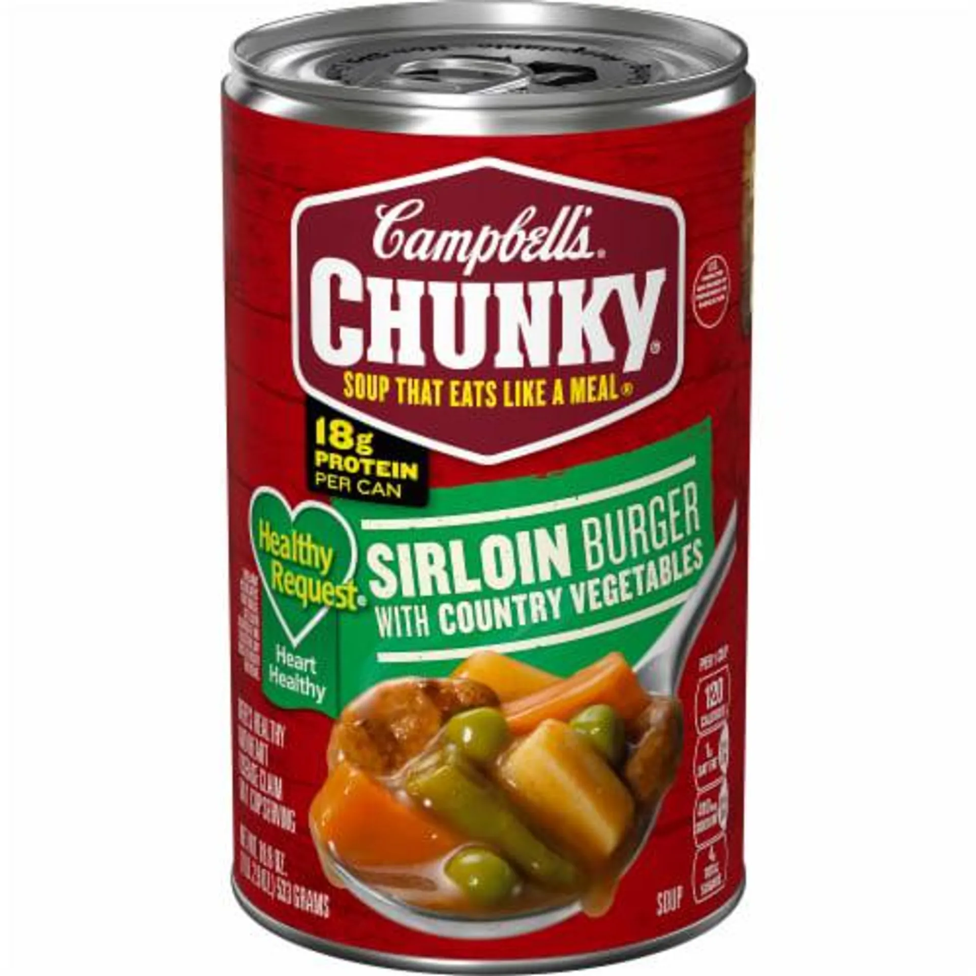 Campbell's™ Chunky® Sirloin Burger with Country Vegetables Soup