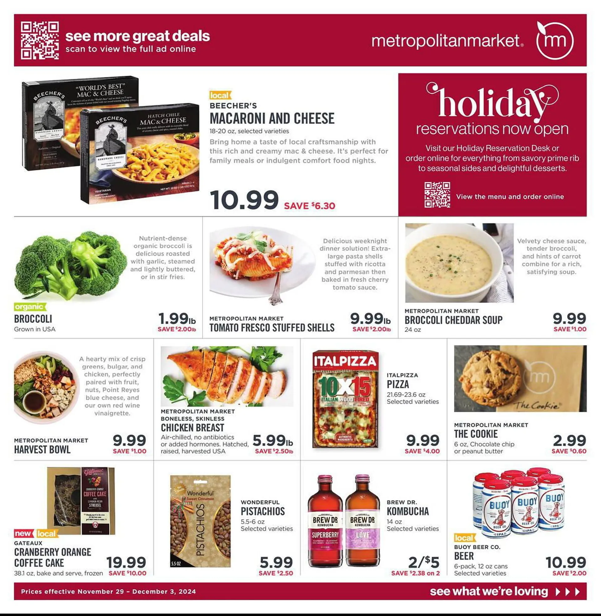 Metropolitan market Weekly Ad - 1