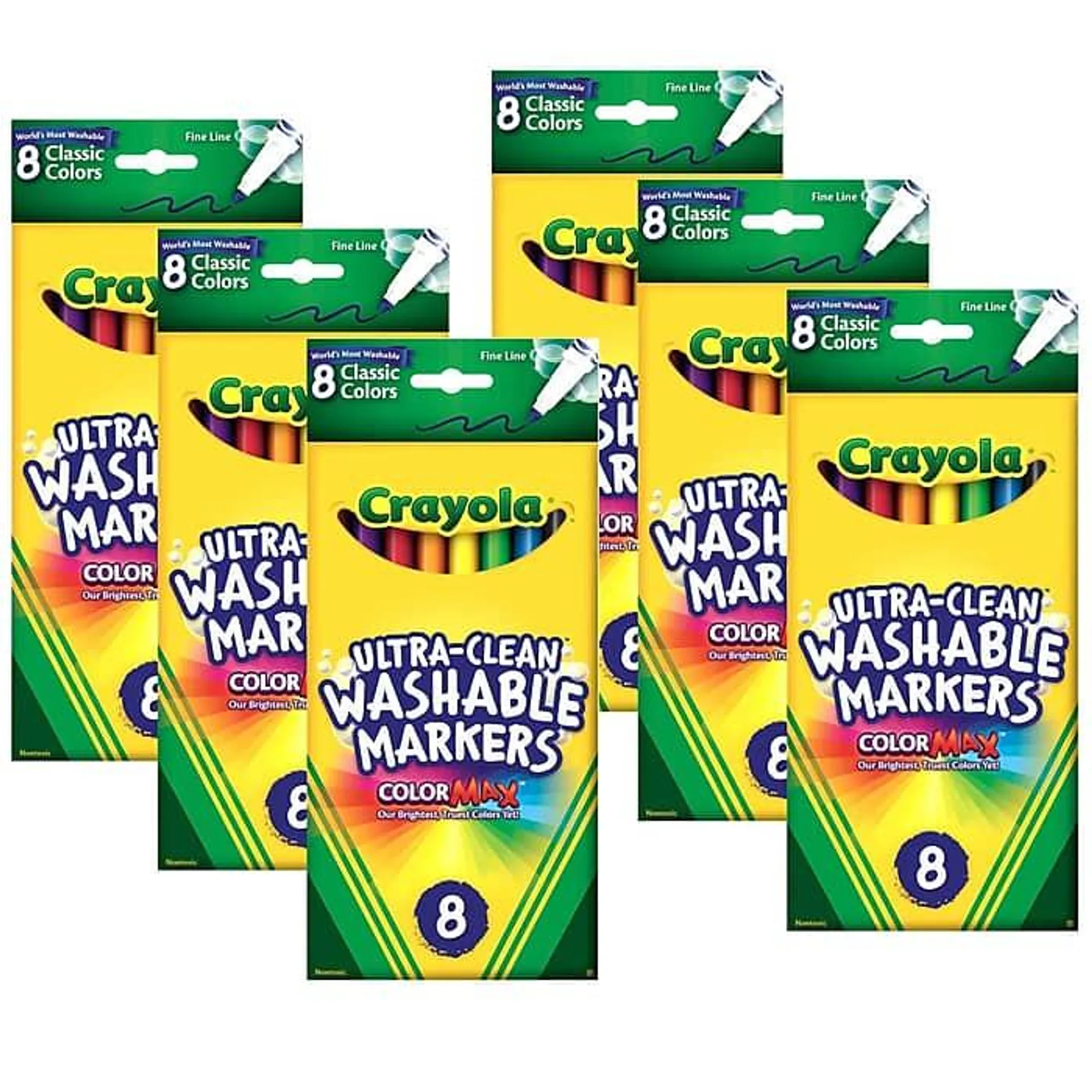 Crayola Ultra-Clean Washable Markers,