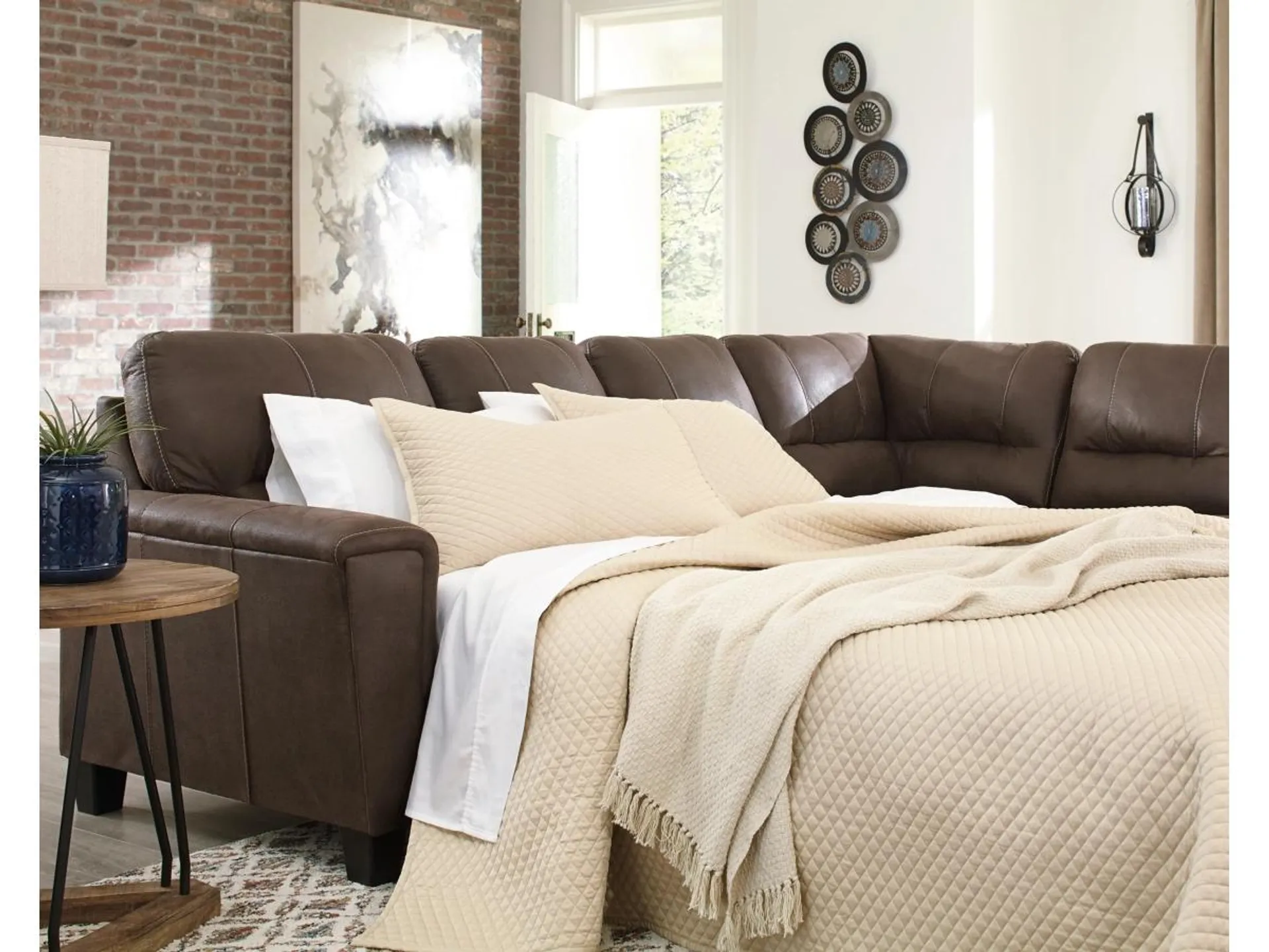 Navi 2-Piece Sleeper Sectional with Chaise