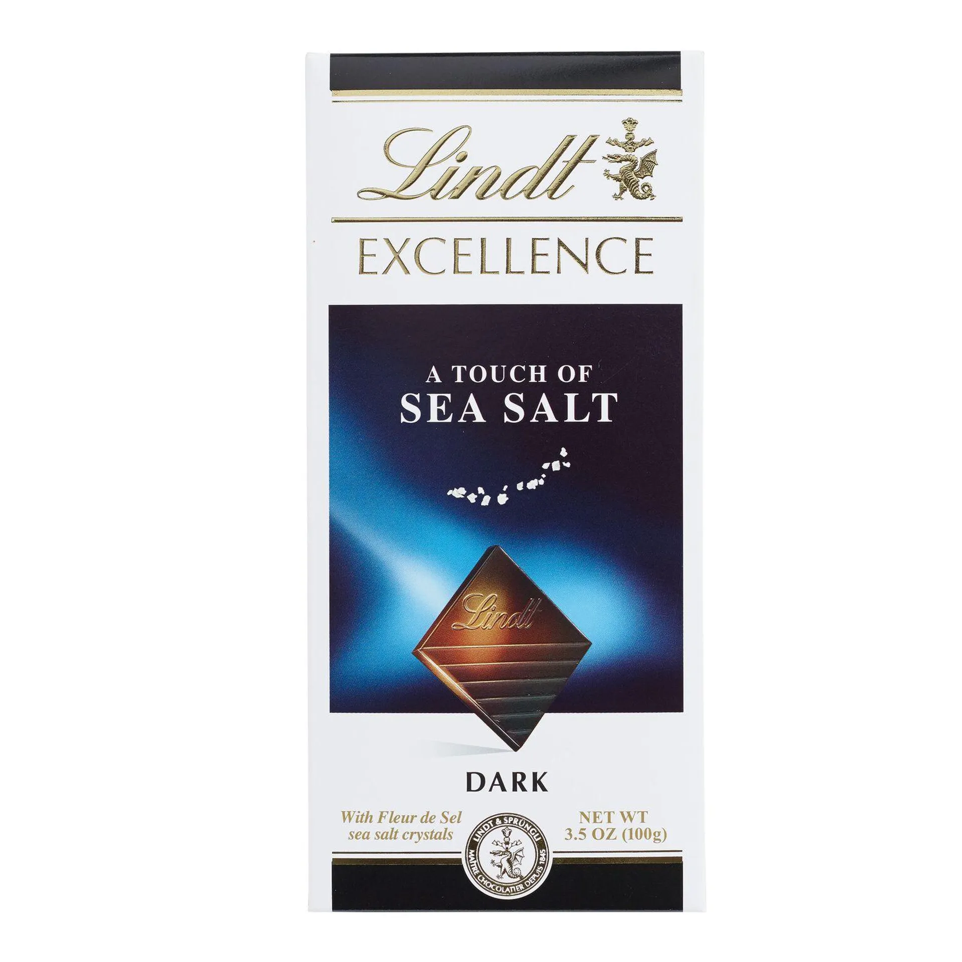 Lindt Excellence Sea Salt Dark Chocolate Bar