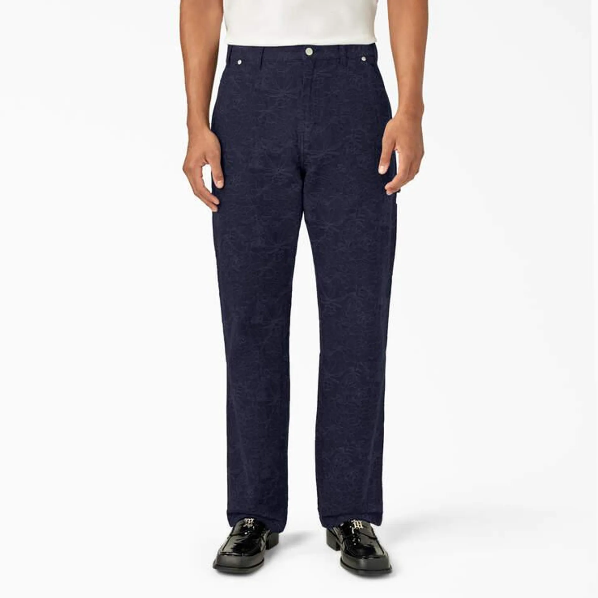 Tonal Jacquard Painter Pants