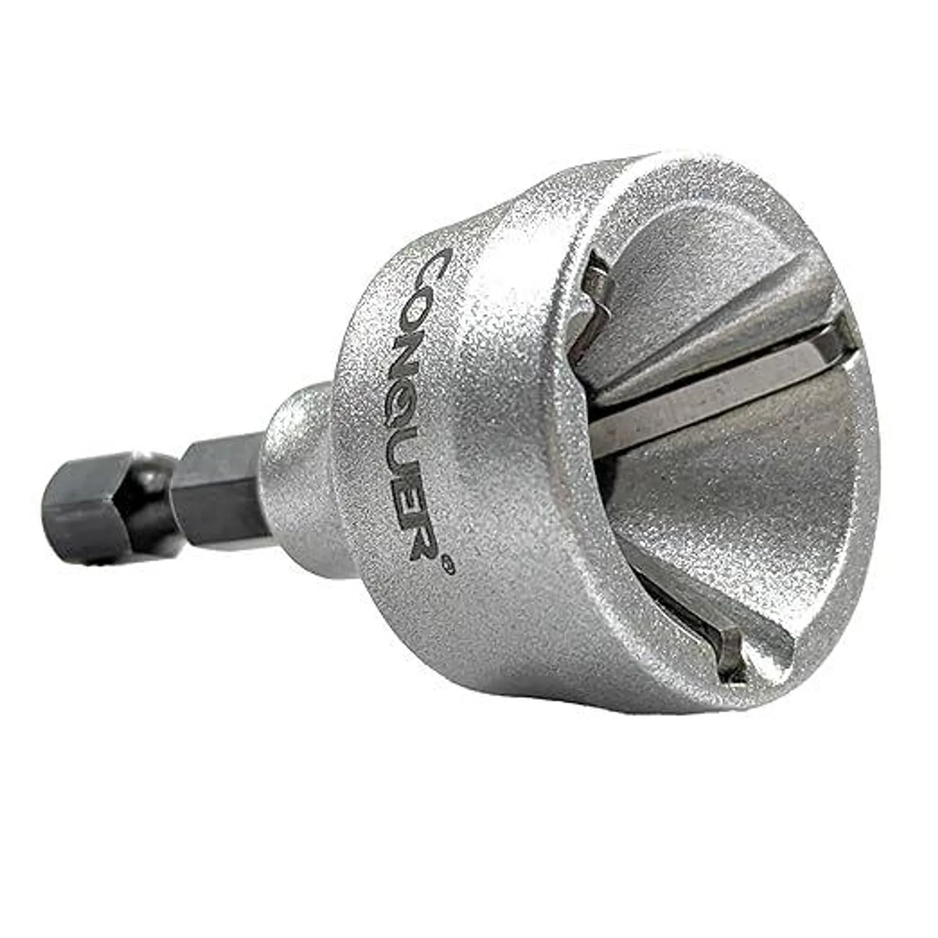 CONQUER Tools Deburring External Chamfer Tool, HSS Blade, Drill Bit, Remove Burr Tools Quick Release Shank Fits for 1/8"-3/4"(3mm-19mm),Countersink