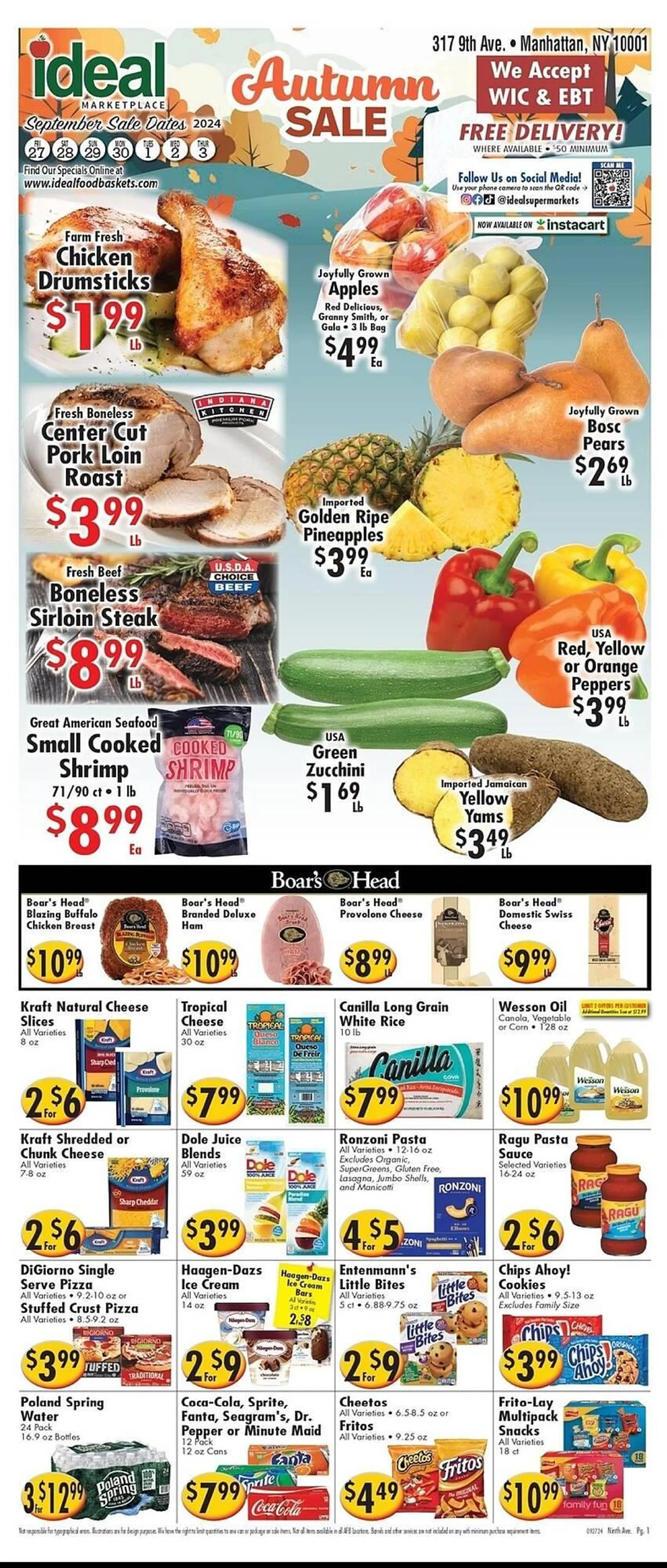 Ideal Food Basket Weekly Ad - 1