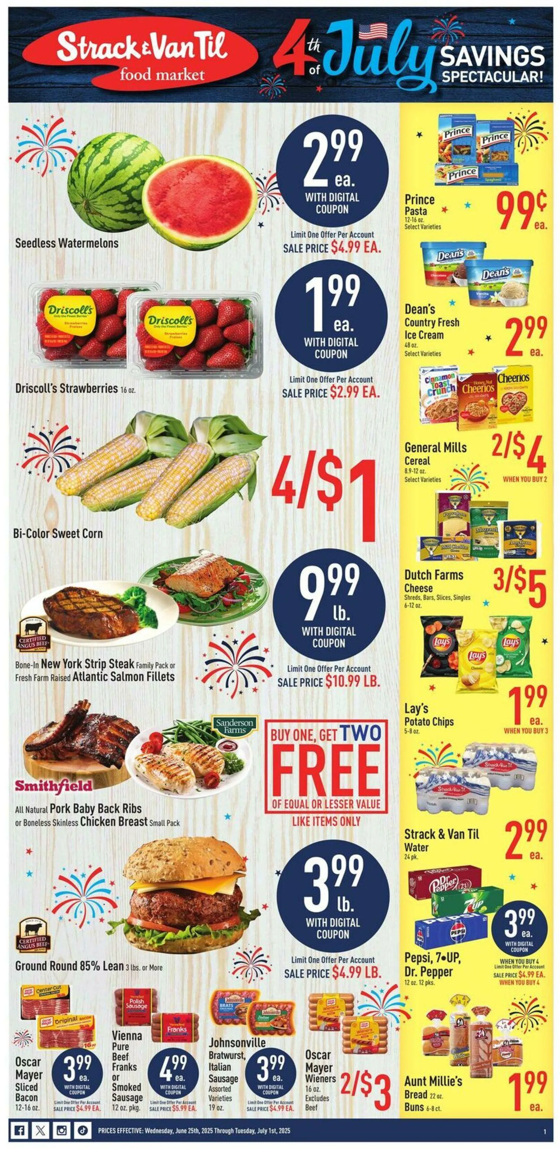 Weekly ad Strack & Van Til Current weekly ad from June 25 to July 1 2025 - Page 1