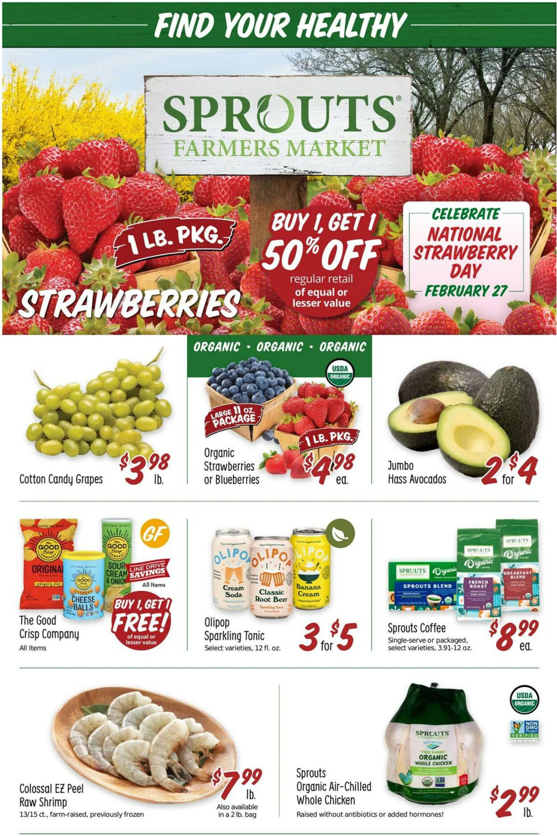 Weekly ad Sprouts Current weekly ad from February 21 to February 27 2024 - Page 