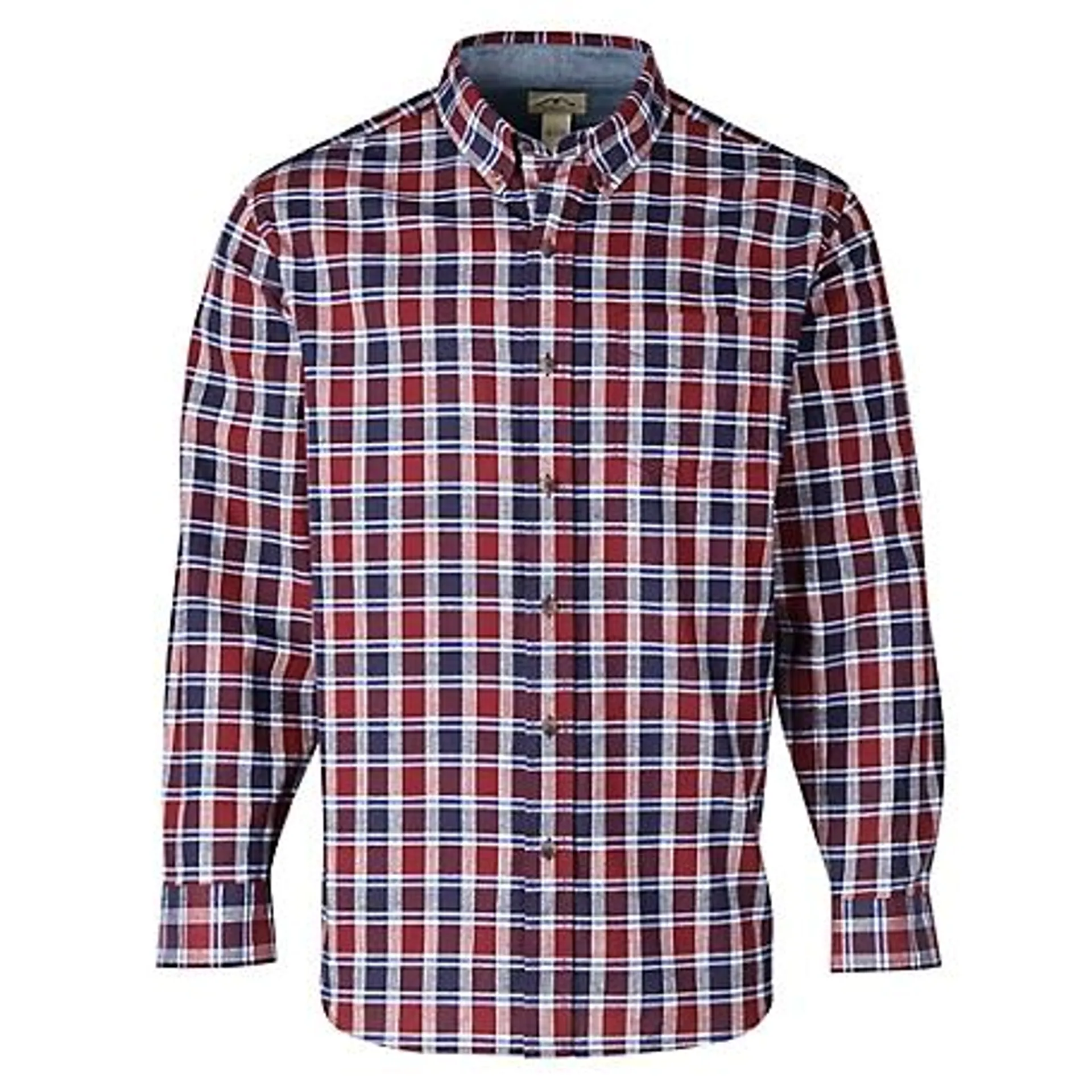 Blue Mountain Long Sleeve Oxford Shirt