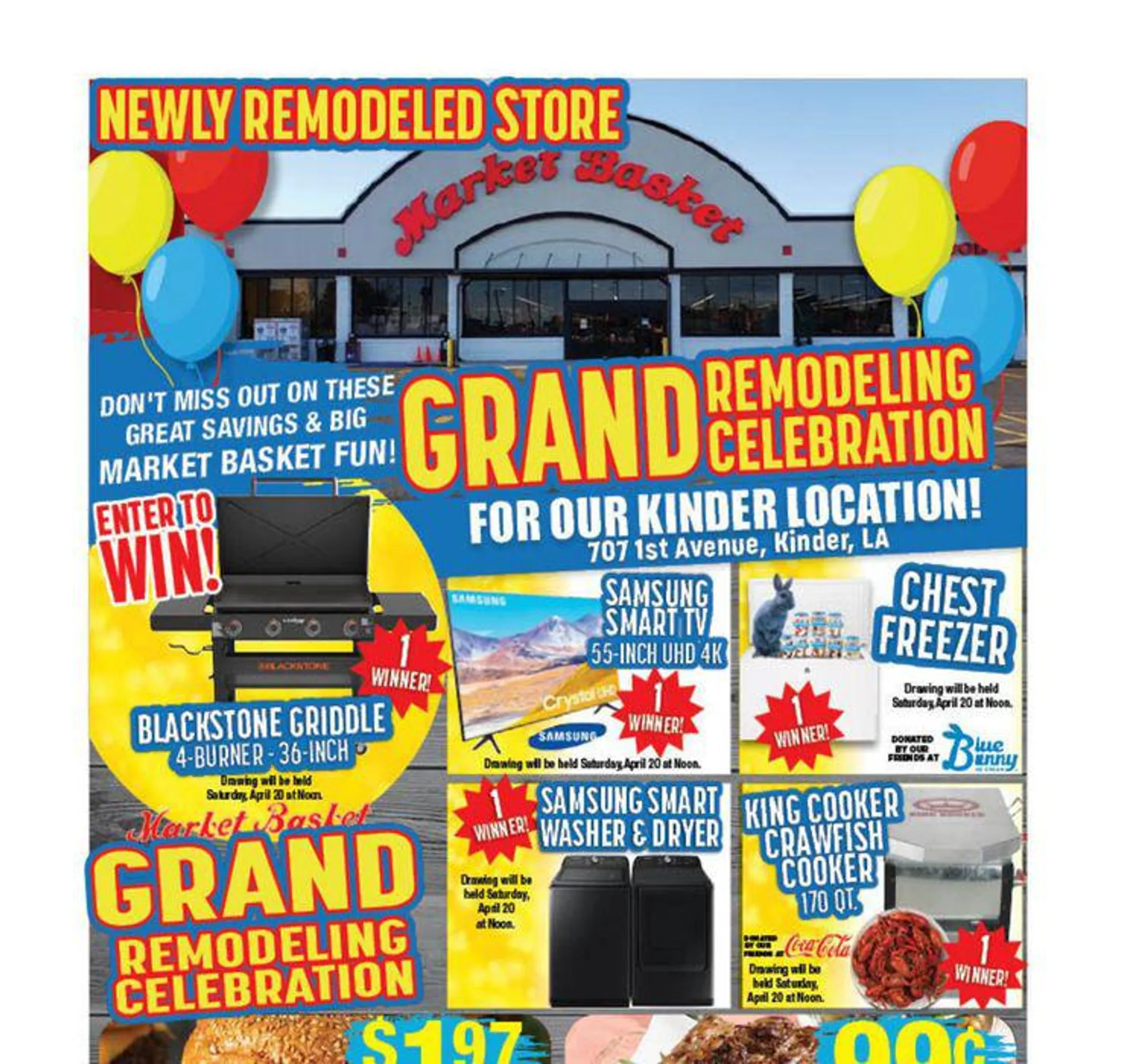 Weekly ad Grand Opening from April 11 to April 16 2024 - Page 1