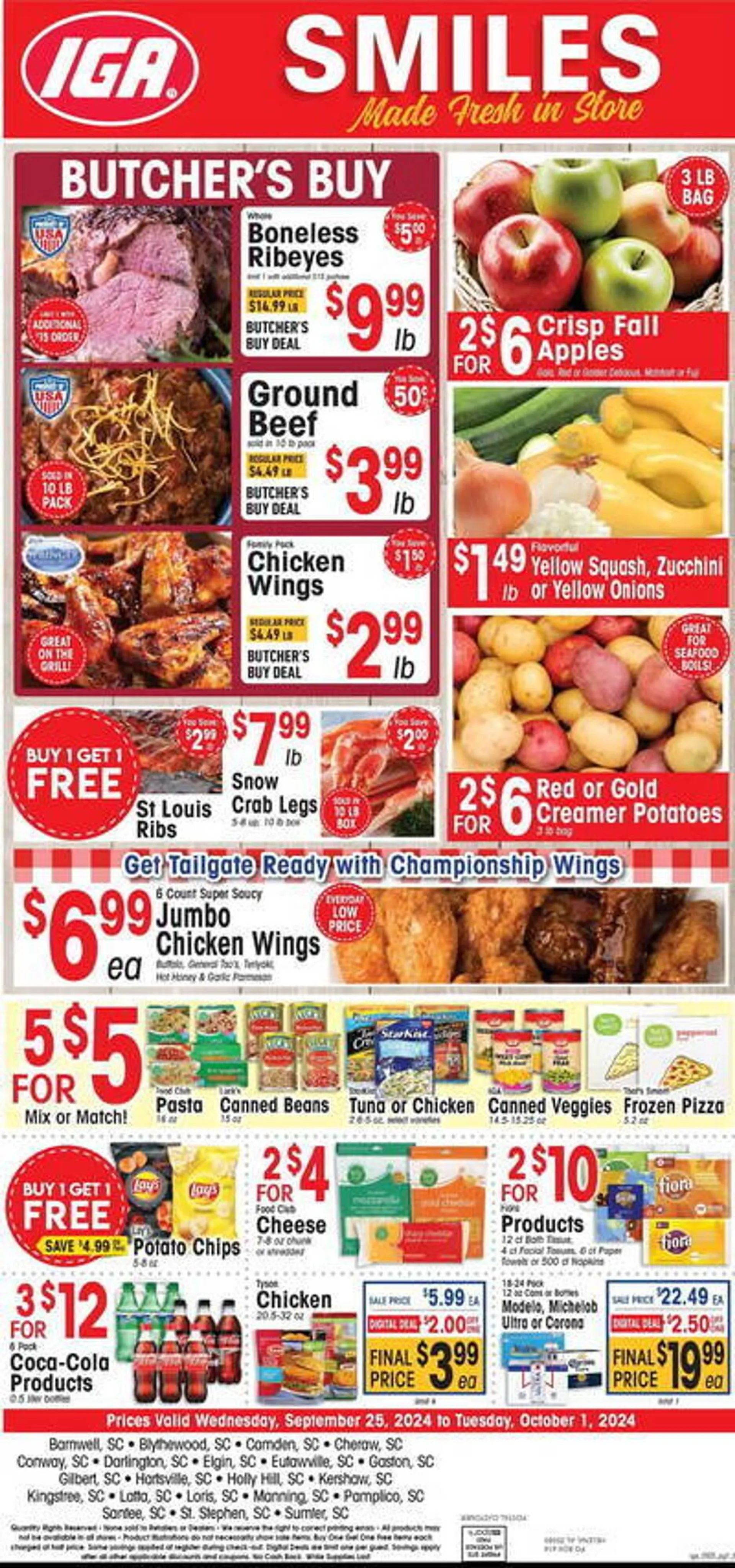 IGA Weekly Ad - 1