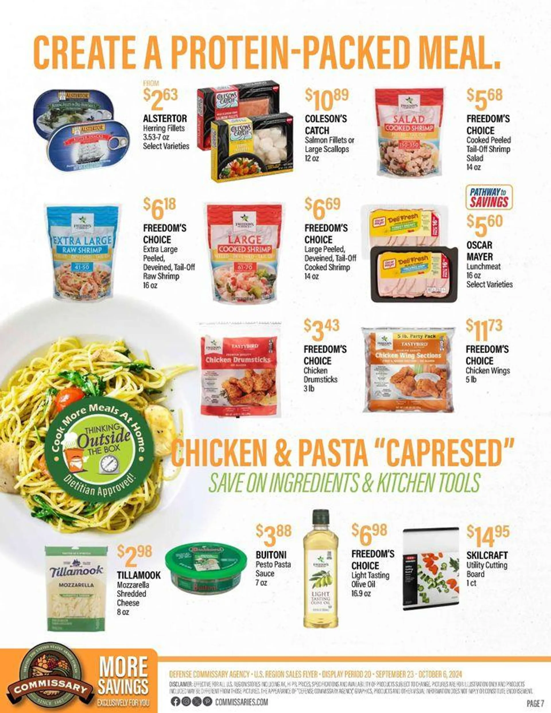 Weekly ad Flyer Commissary from September 23 to October 6 2024 - Page 7