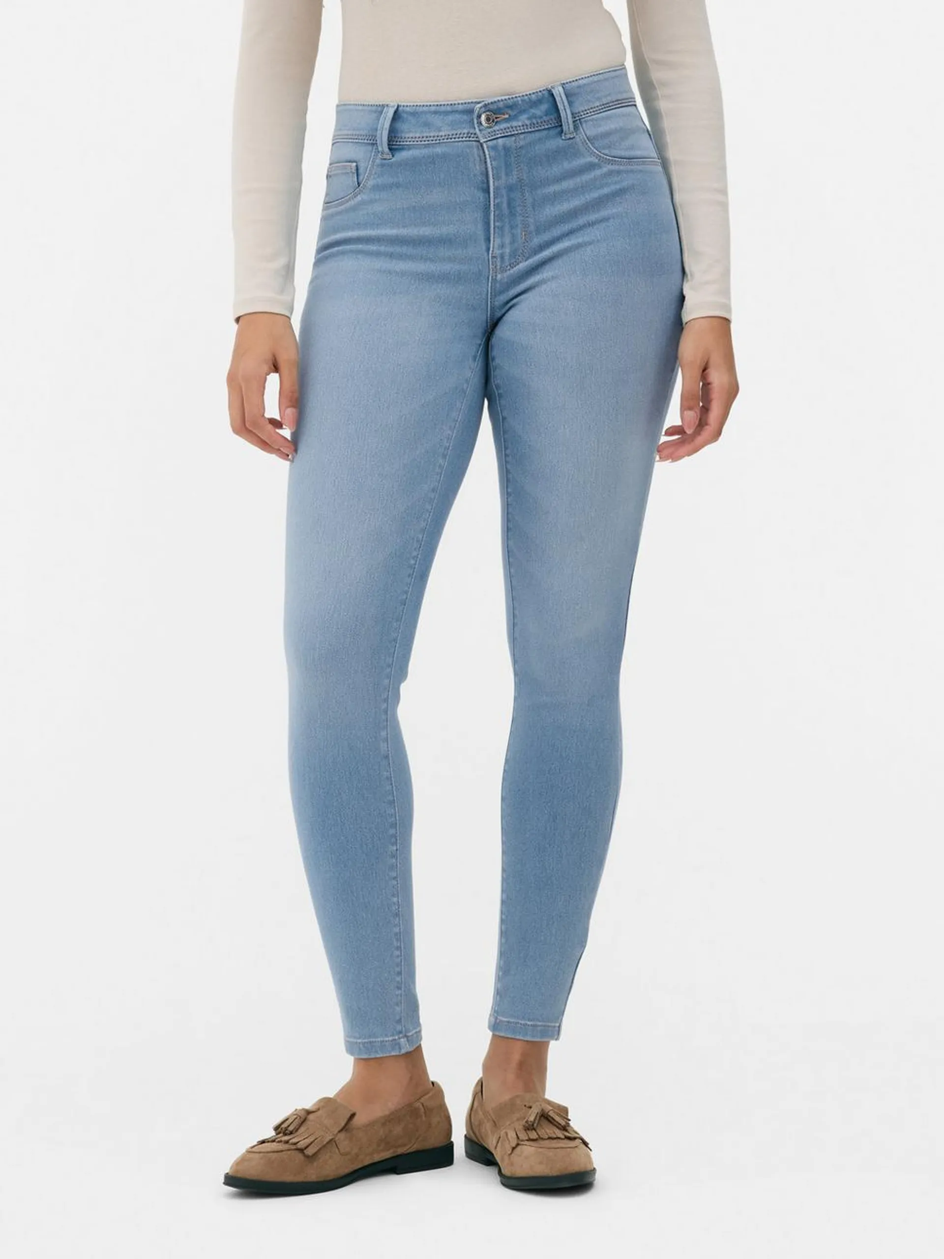 Essential Mid-Rise Skinny Jeans