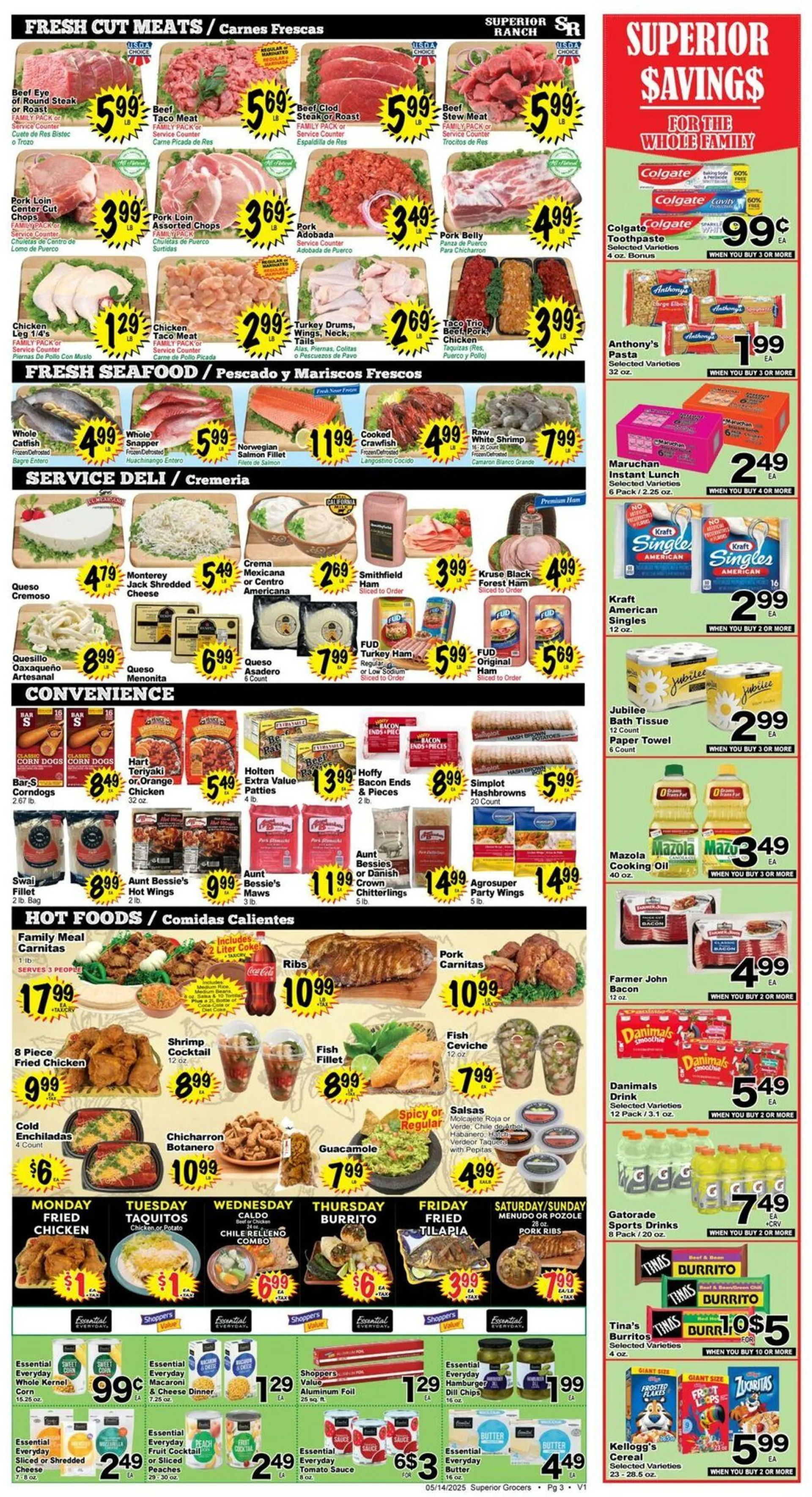 Weekly ad Superior Grocers from May 14 to May 20 2025 - Page 3