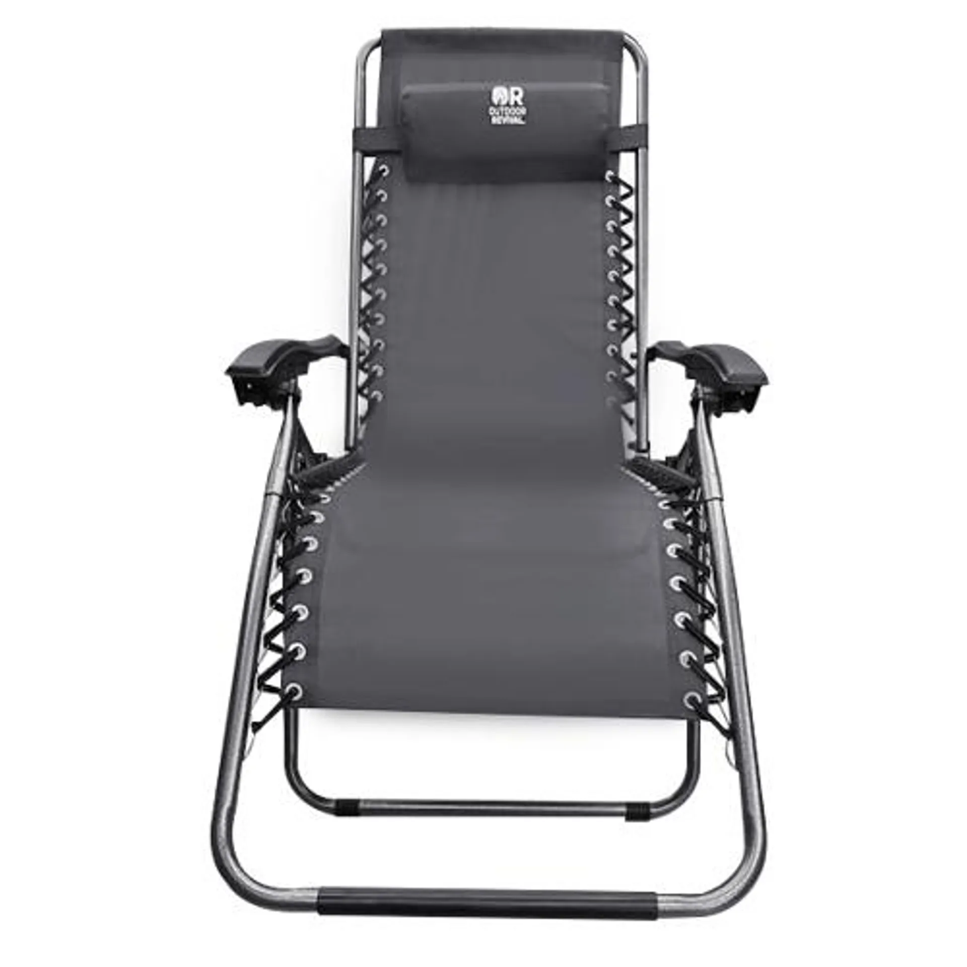 Outdoor Revival Zero Gravity Lounger, Grey