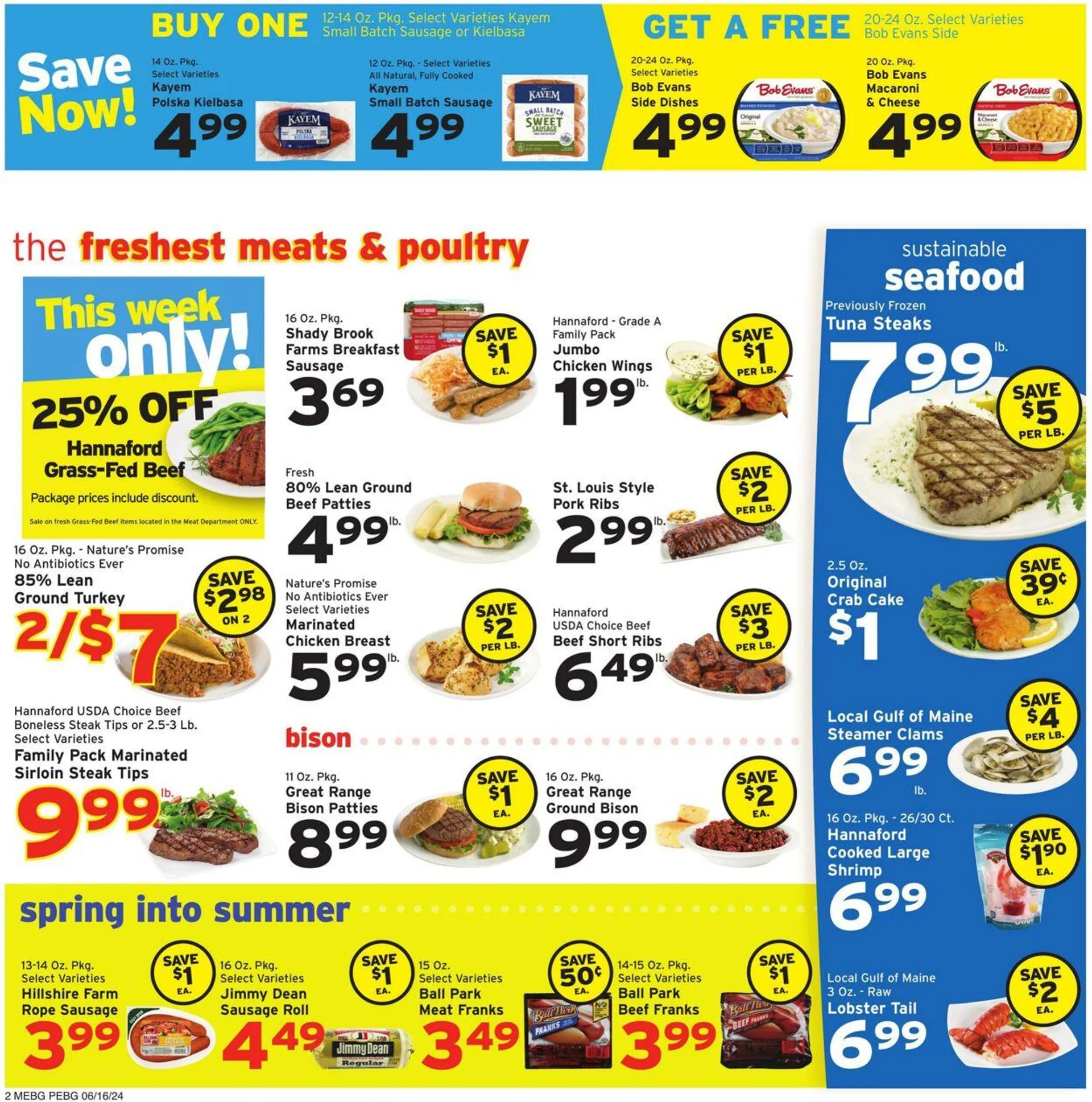 Weekly ad Hannaford Current weekly ad from June 16 to June 22 2024 - Page 2