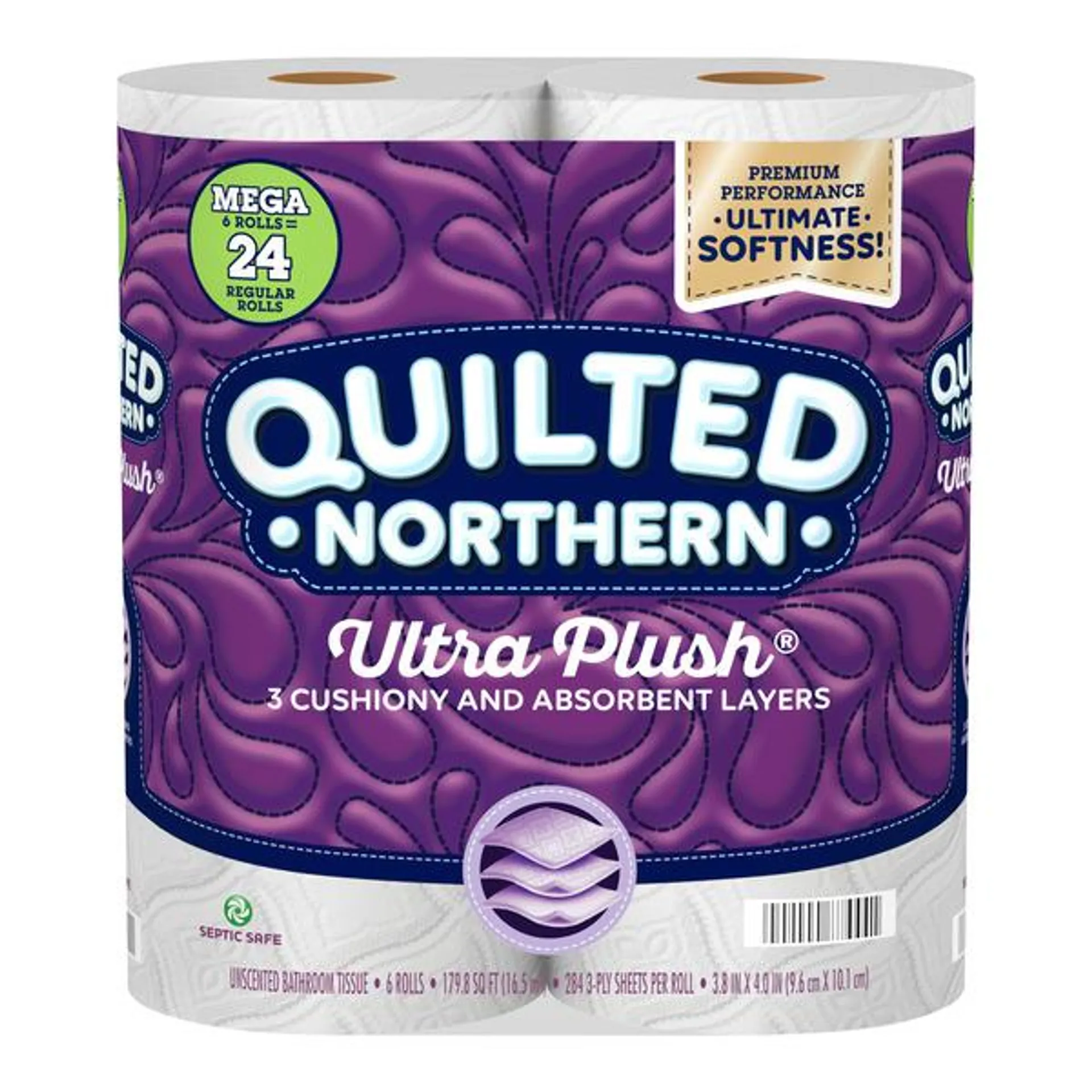 Quilted Northern Toilet Paper, Mega Rolls