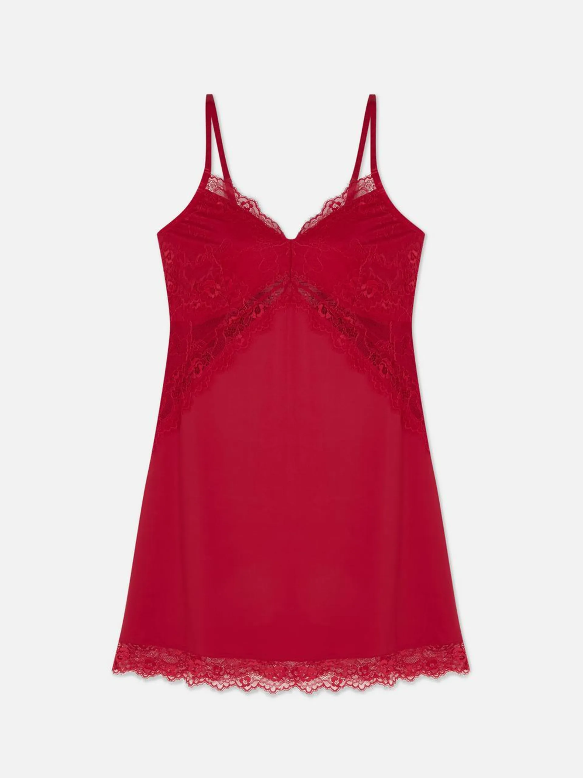 Lace Detailed Chemise