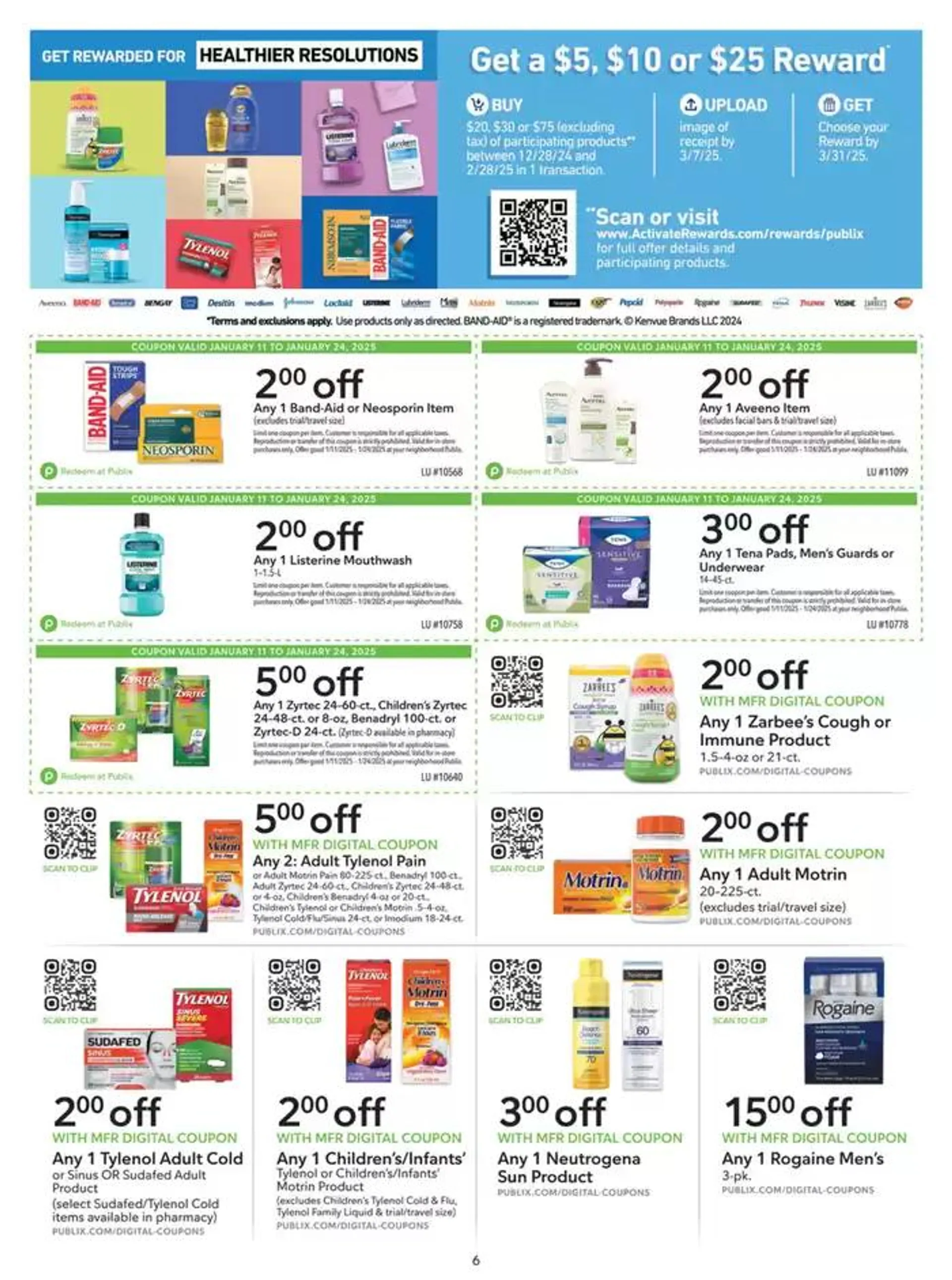 Weekly ad Publix Extra Savings from January 11 to January 24 2025 - Page 6