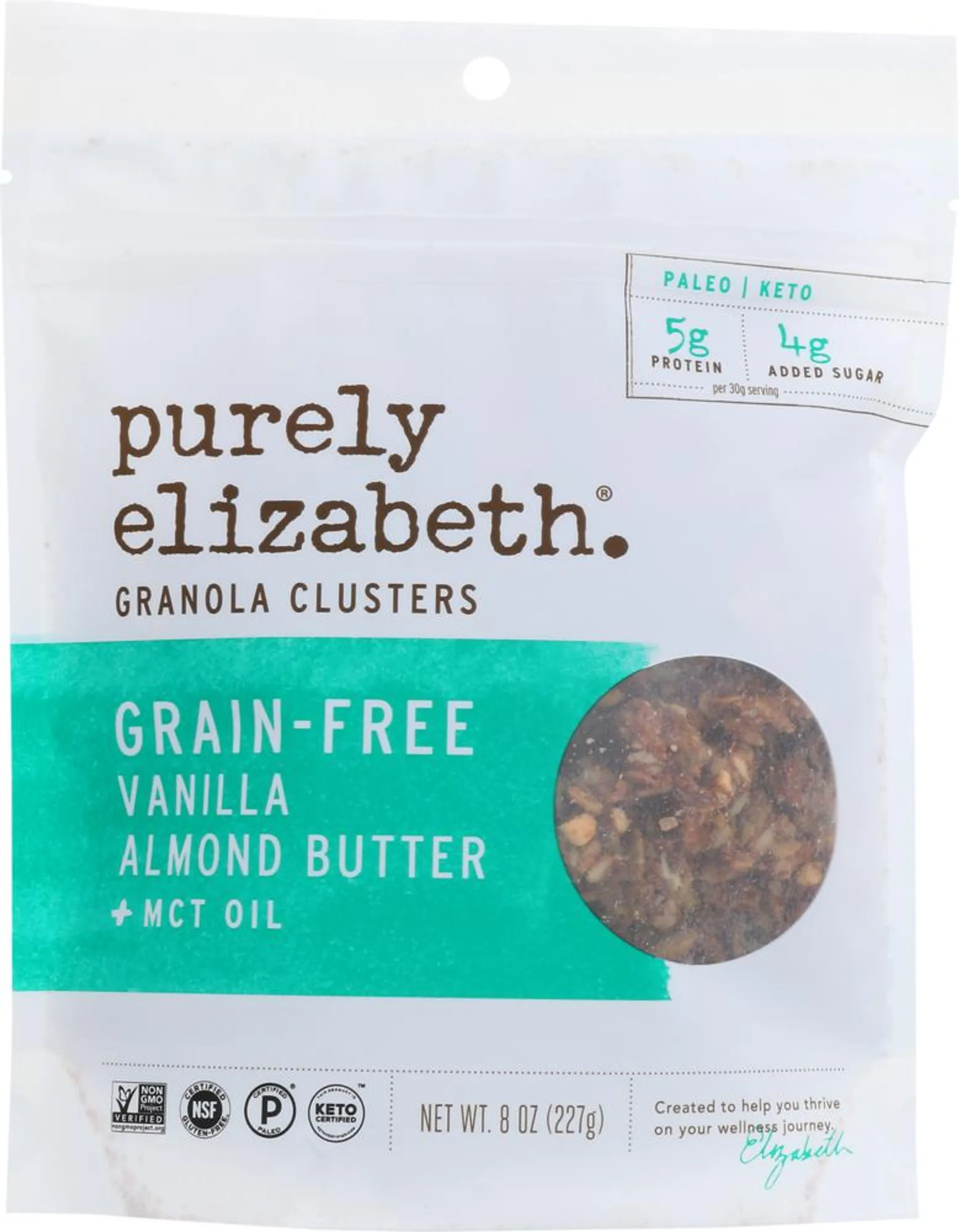 Vanilla Almond Butter Grain Free Granola