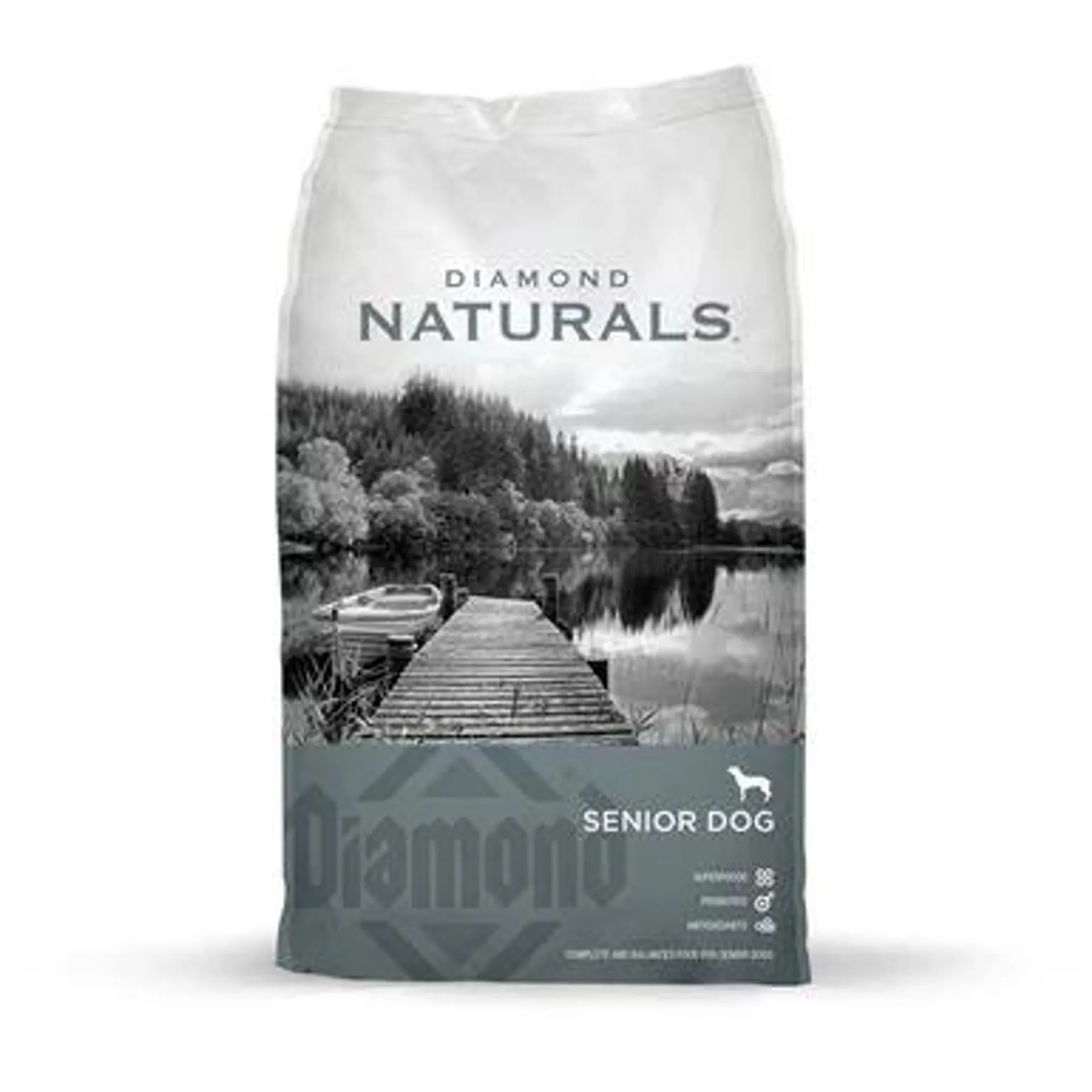 Diamond Naturals Senior Dog Food, 35 pound bag