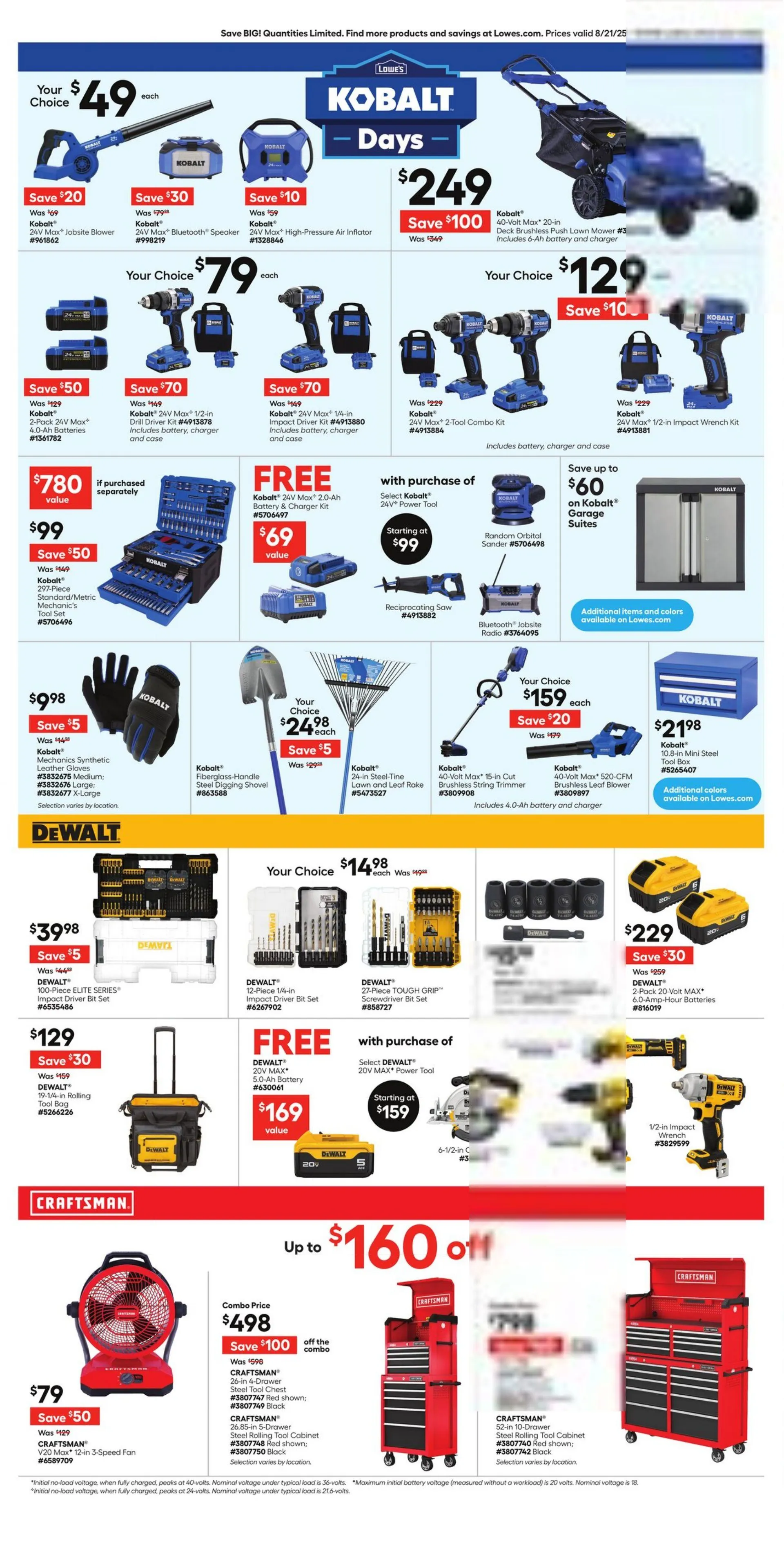 Weekly ad Lowe's from August 21 to September 3 2025 - Page 3