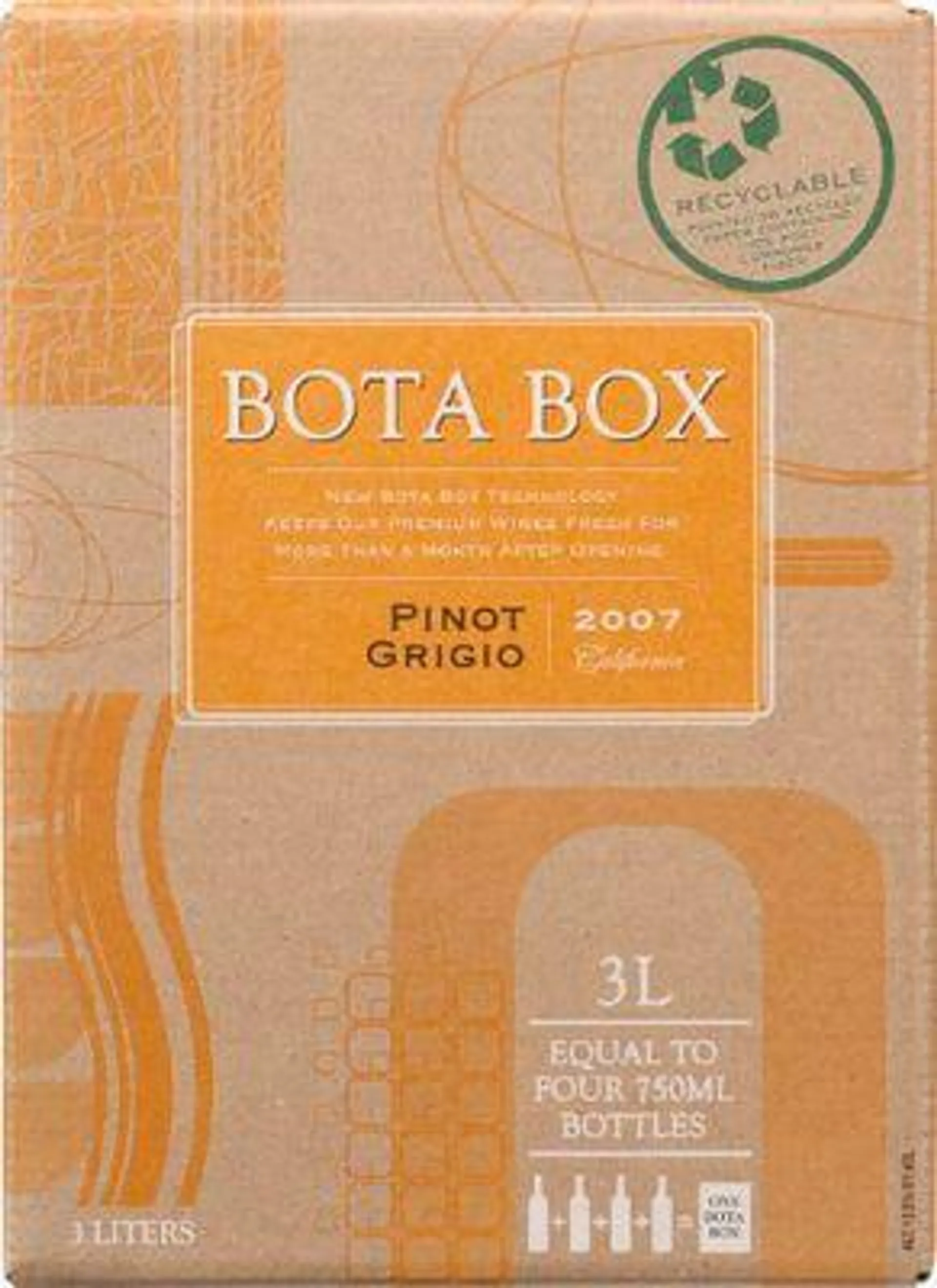 Bota Box Pinot Grigio Wine