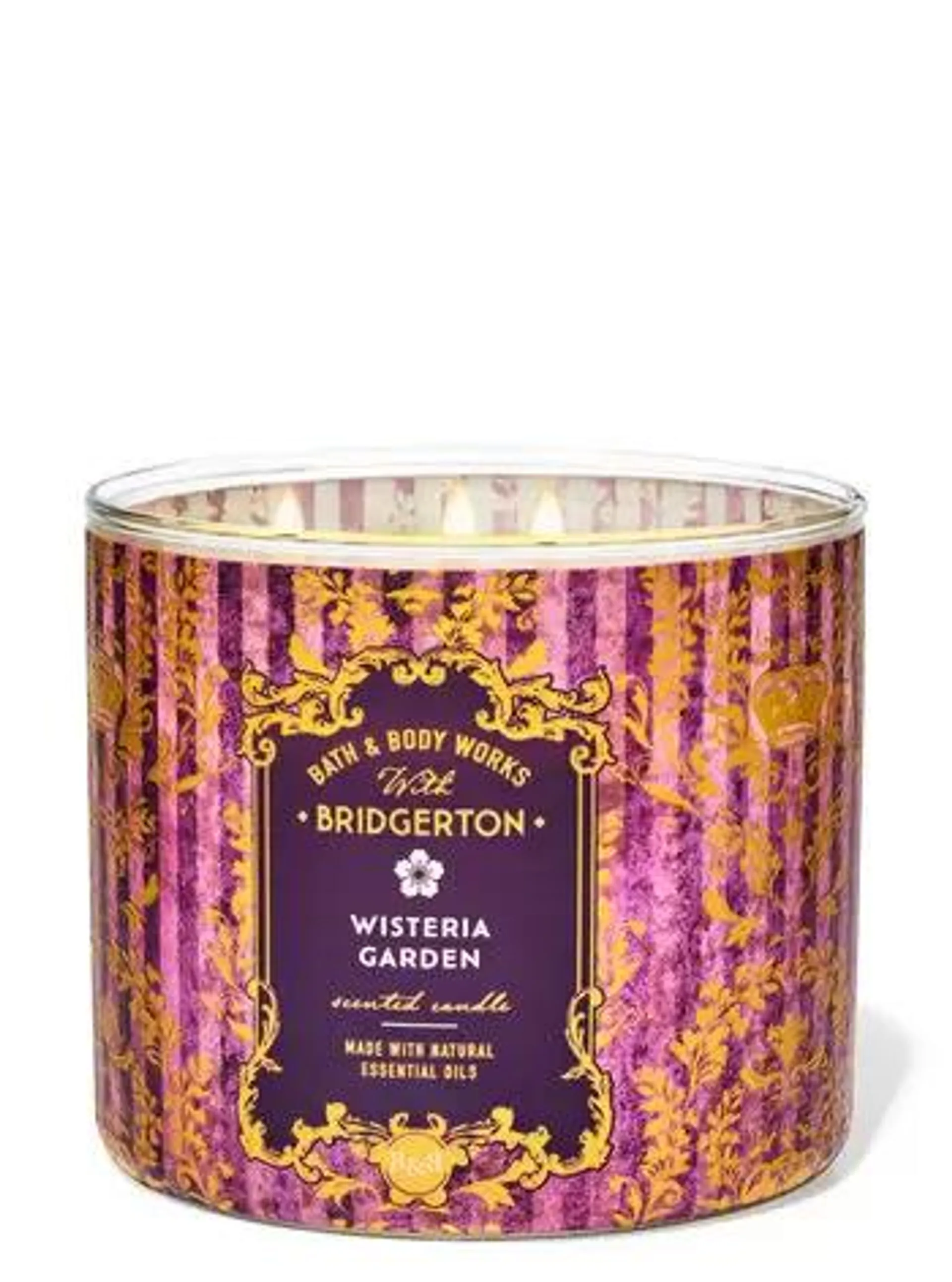 Wisteria Garden 3-Wick Candle