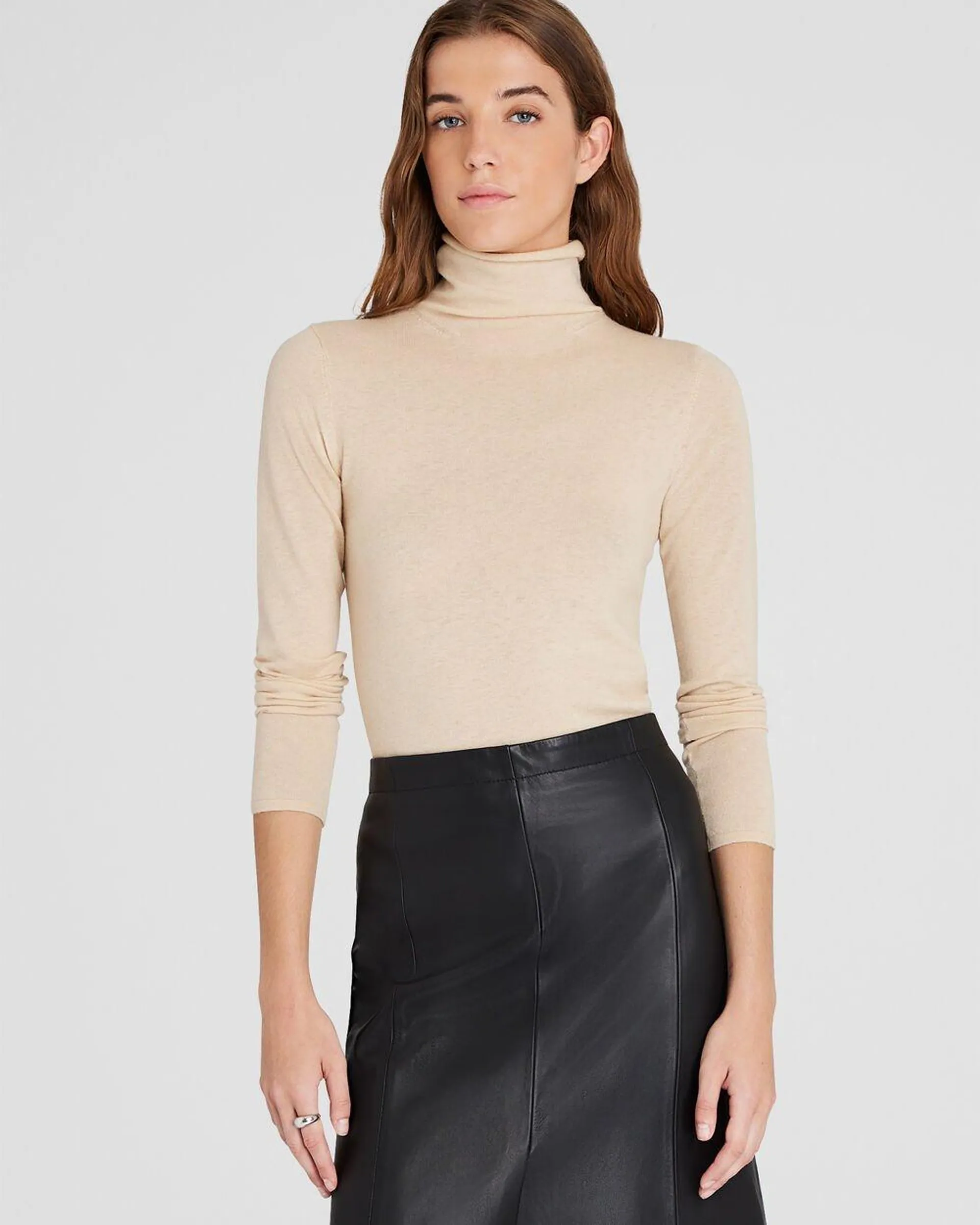 Cashmere Slim Turtleneck