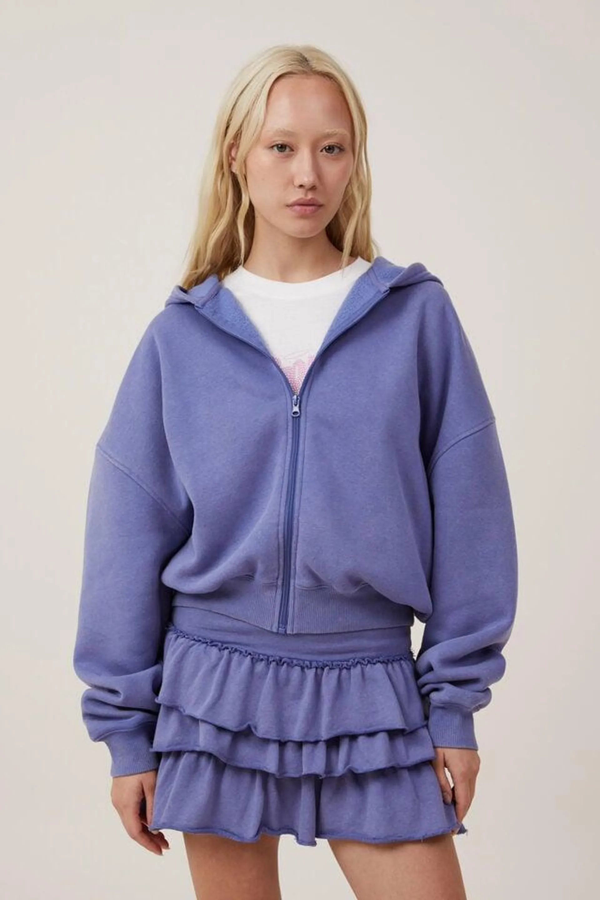 Zip Up Lounge Hoodie