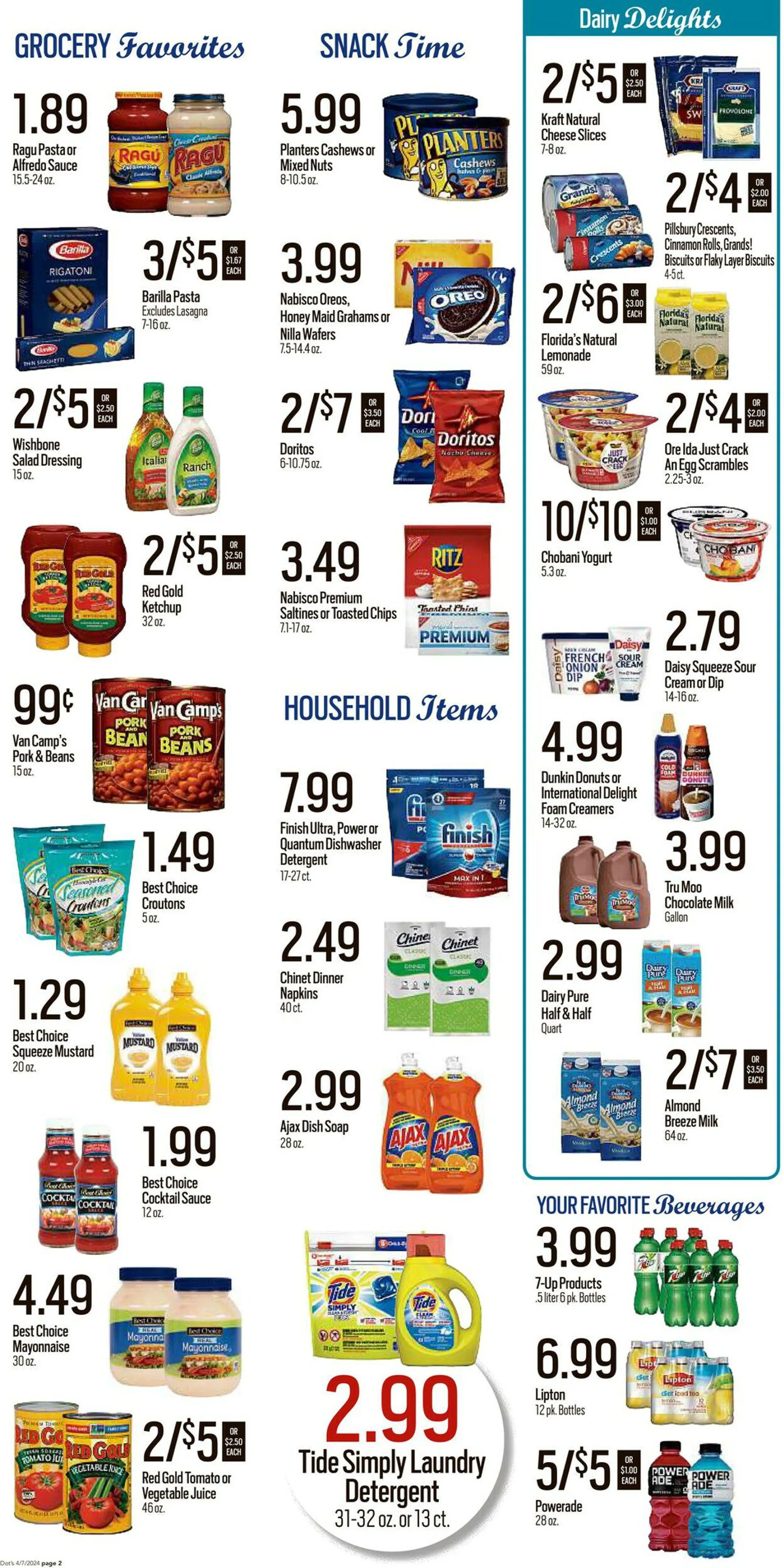 Weekly ad Dot's Market from April 8 to April 14 2024 - Page 2