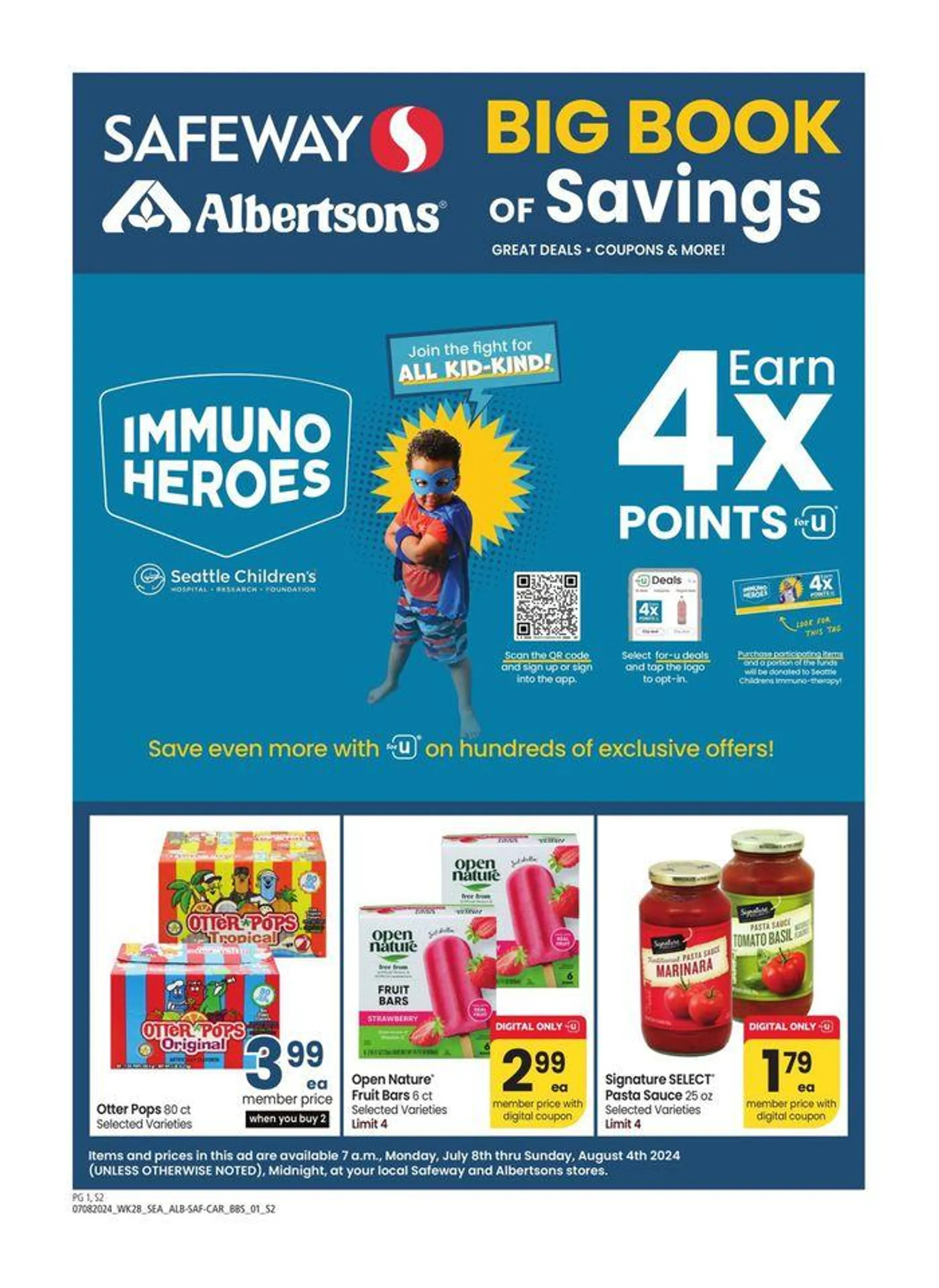 Weekly ad Big Book Of Savings from July 9 to August 4 2024 - Page 1