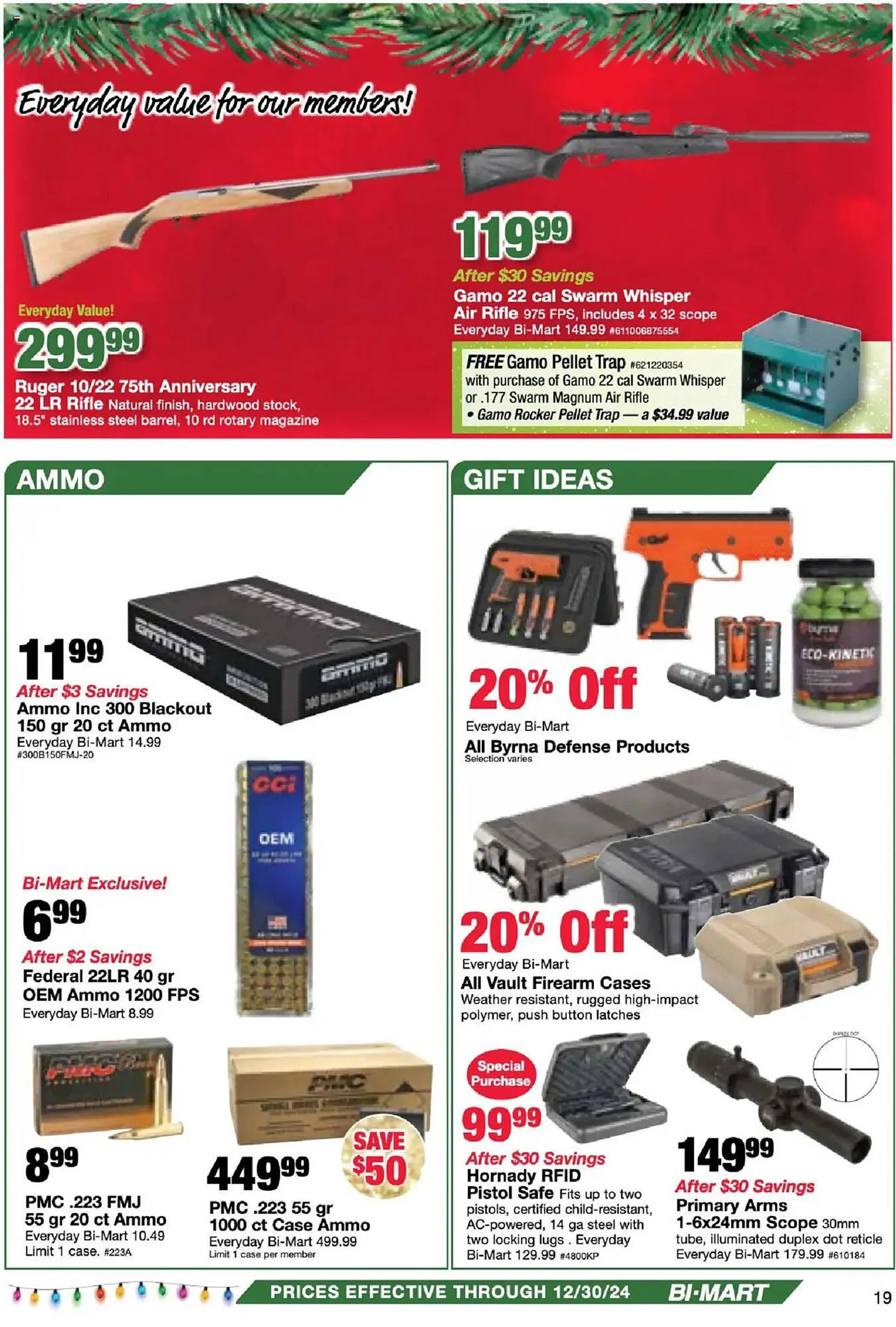 Weekly ad Bi-Mart Weekly Ad from December 17 to December 24 2024 - Page 19