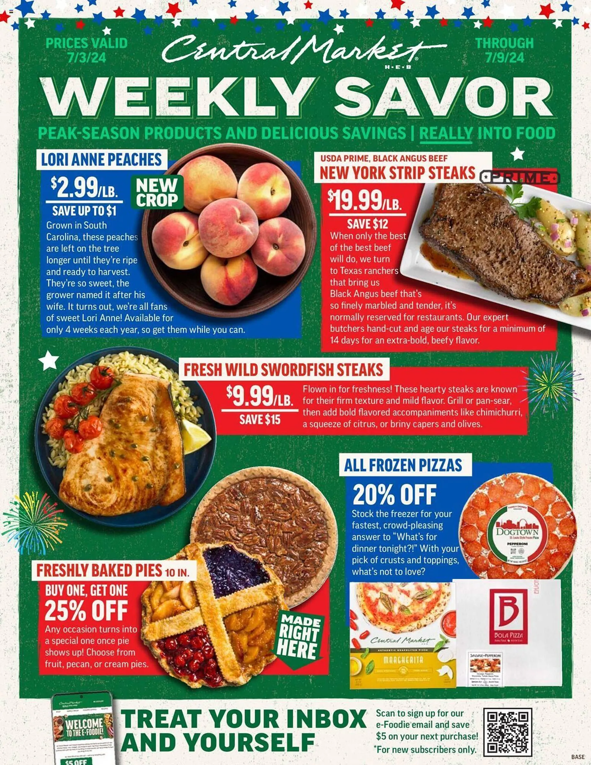 Central Market Weekly Ad - 1