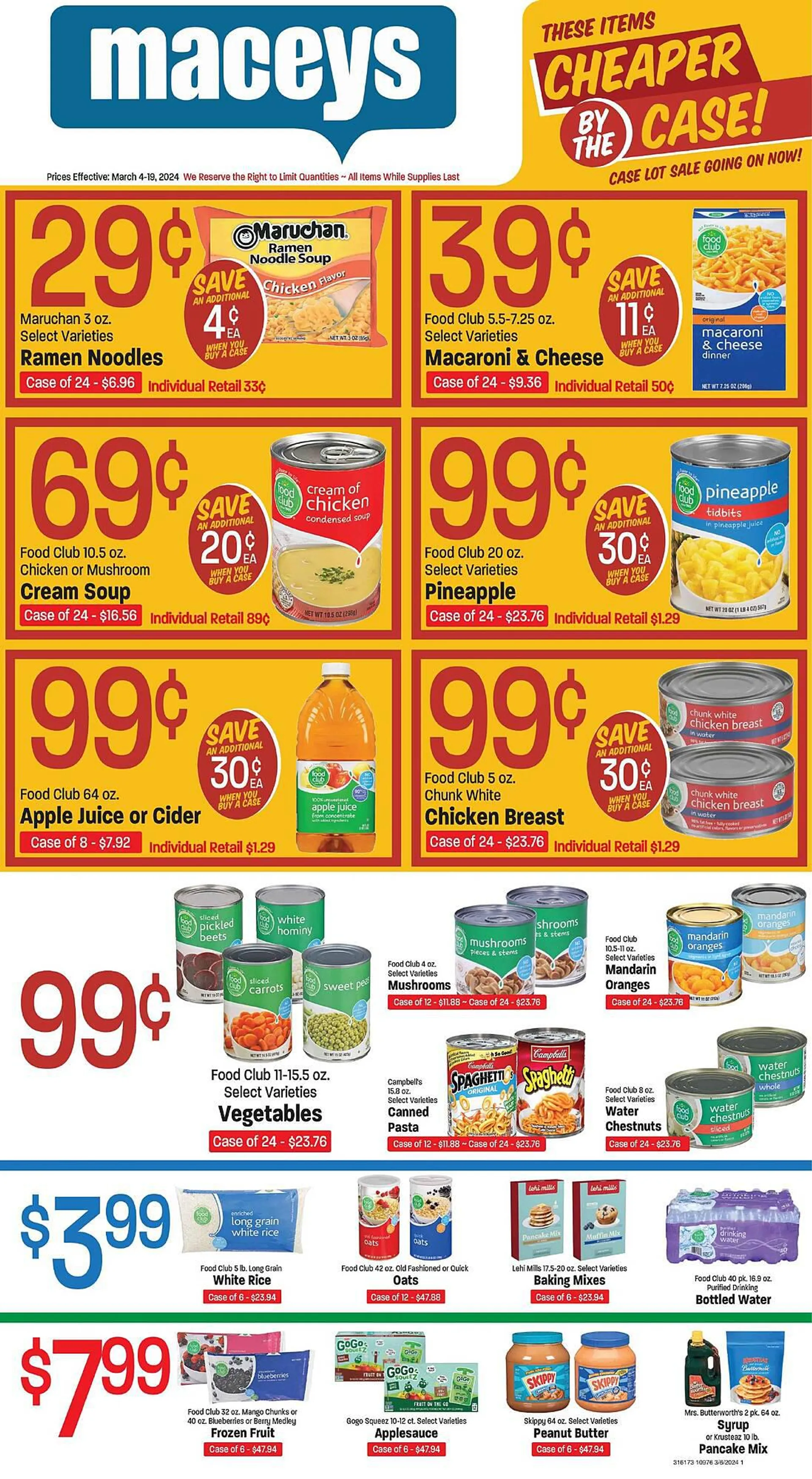 Weekly ad Maceys Weekly Ad from March 4 to March 19 2024 - Page 1