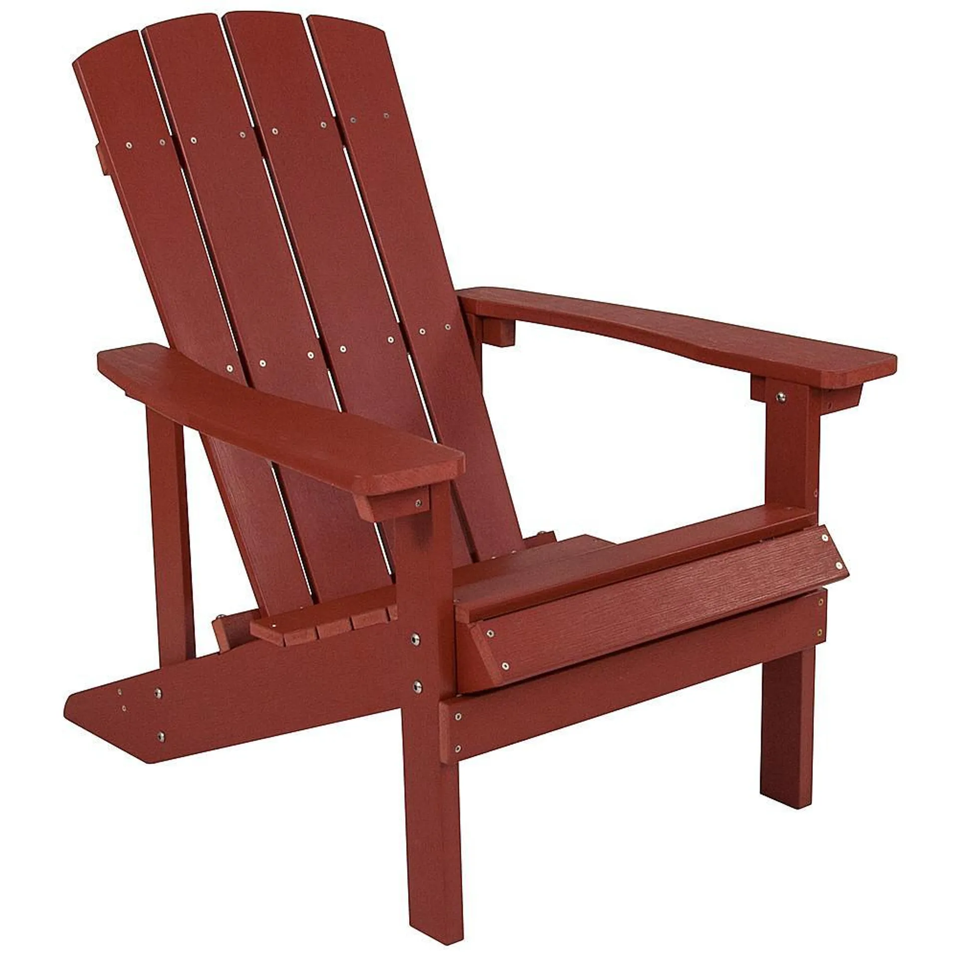 Flash Furniture - Charlestown Adirondack Chair - Red