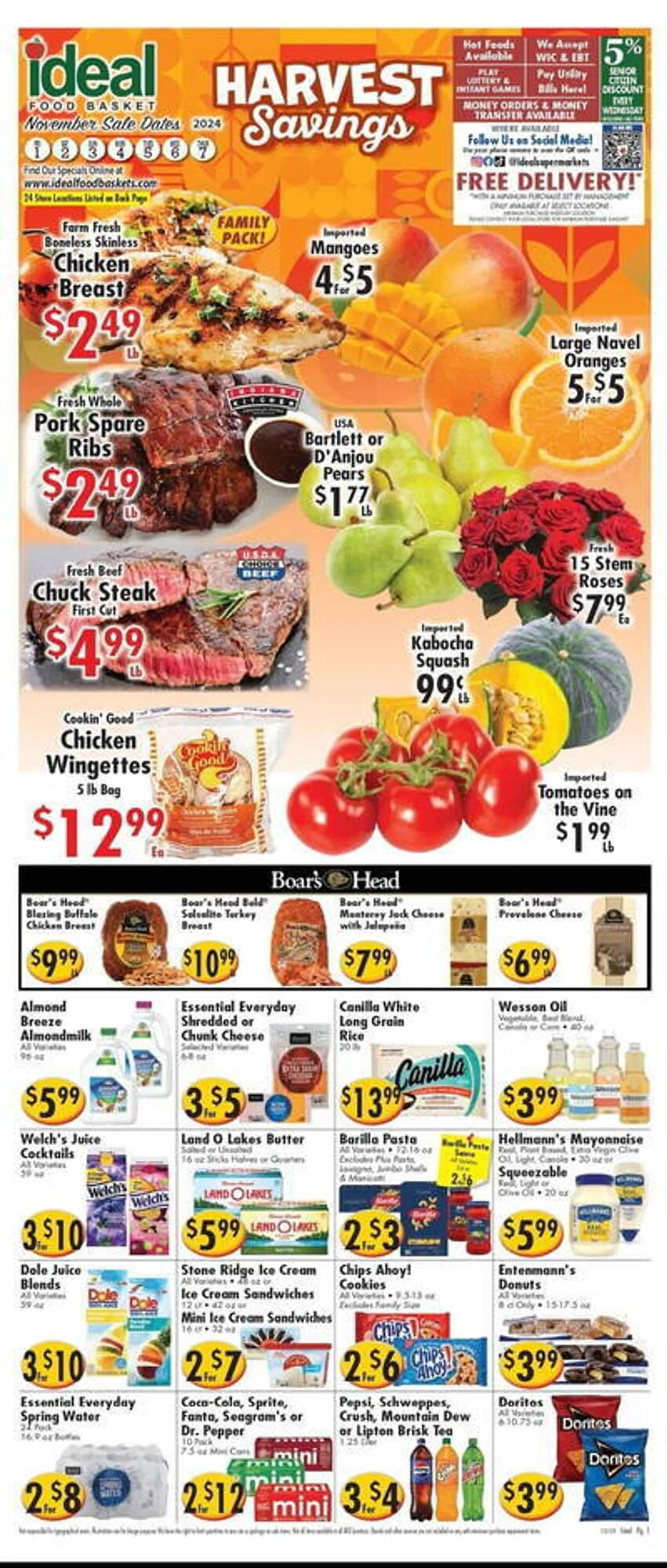 Ideal Food Basket Weekly Ad - 1