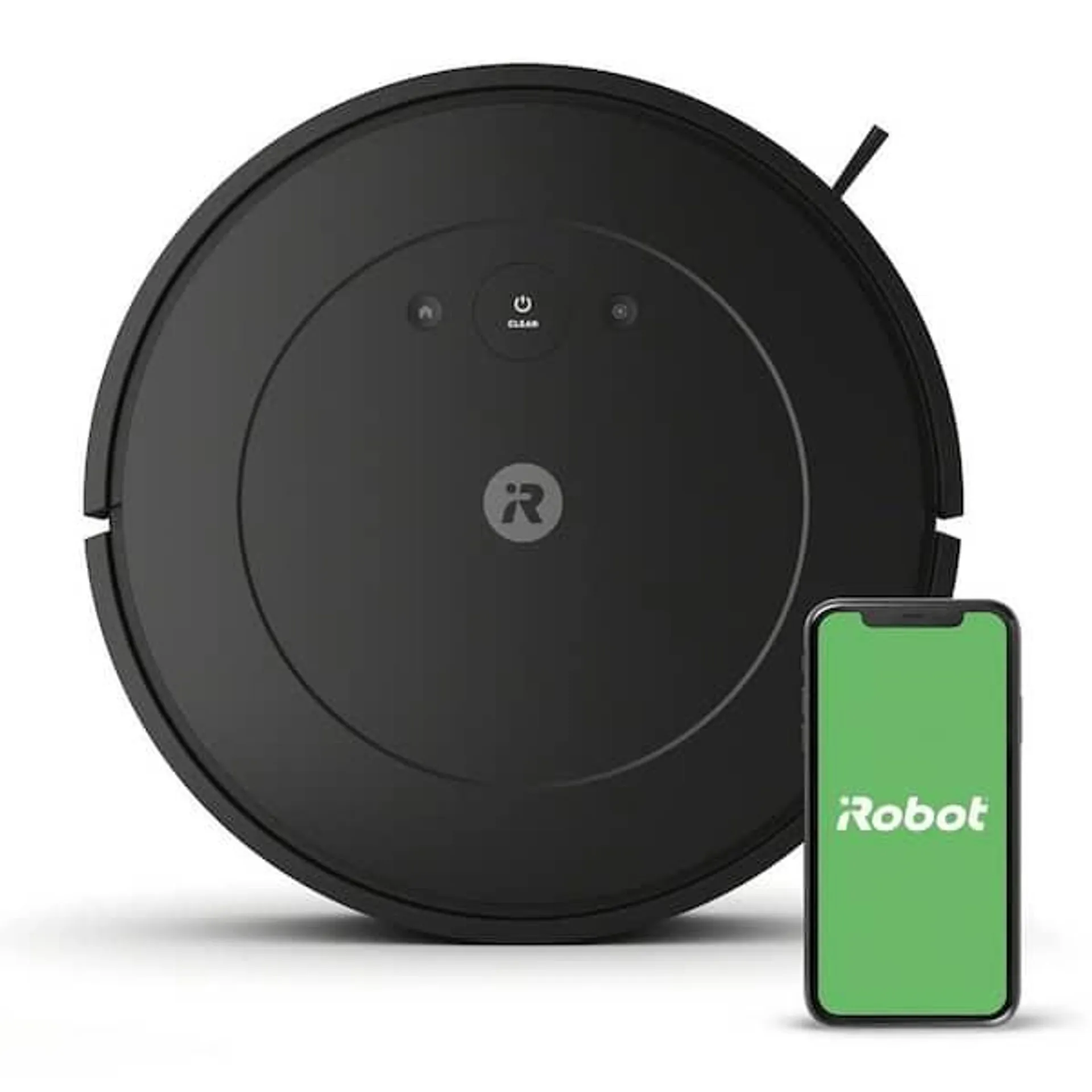 Roomba Essential 13 in. Robotic Vacuum with Smart Navigation in Black Q0120