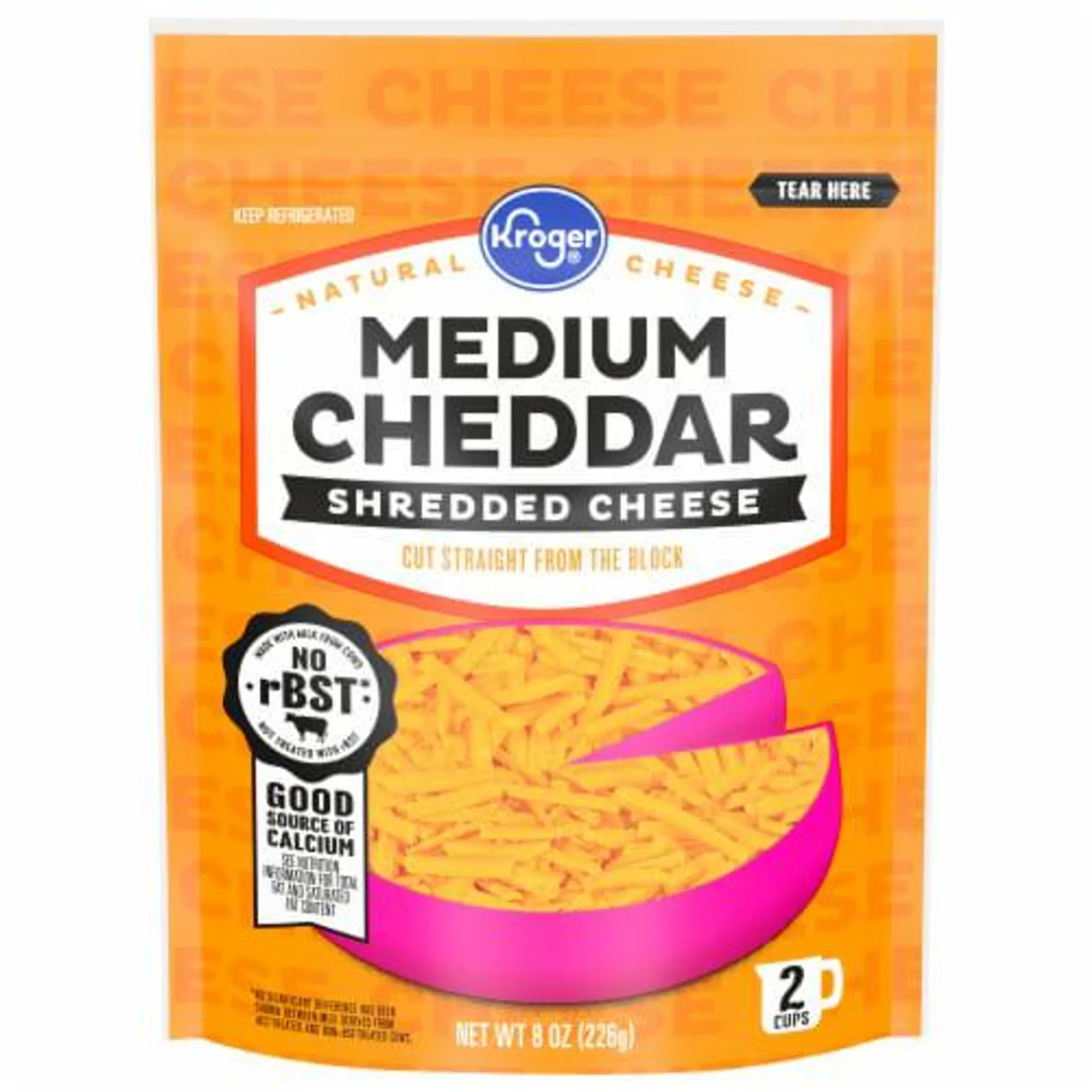 Kroger® Medium Cheddar Shredded Cheese