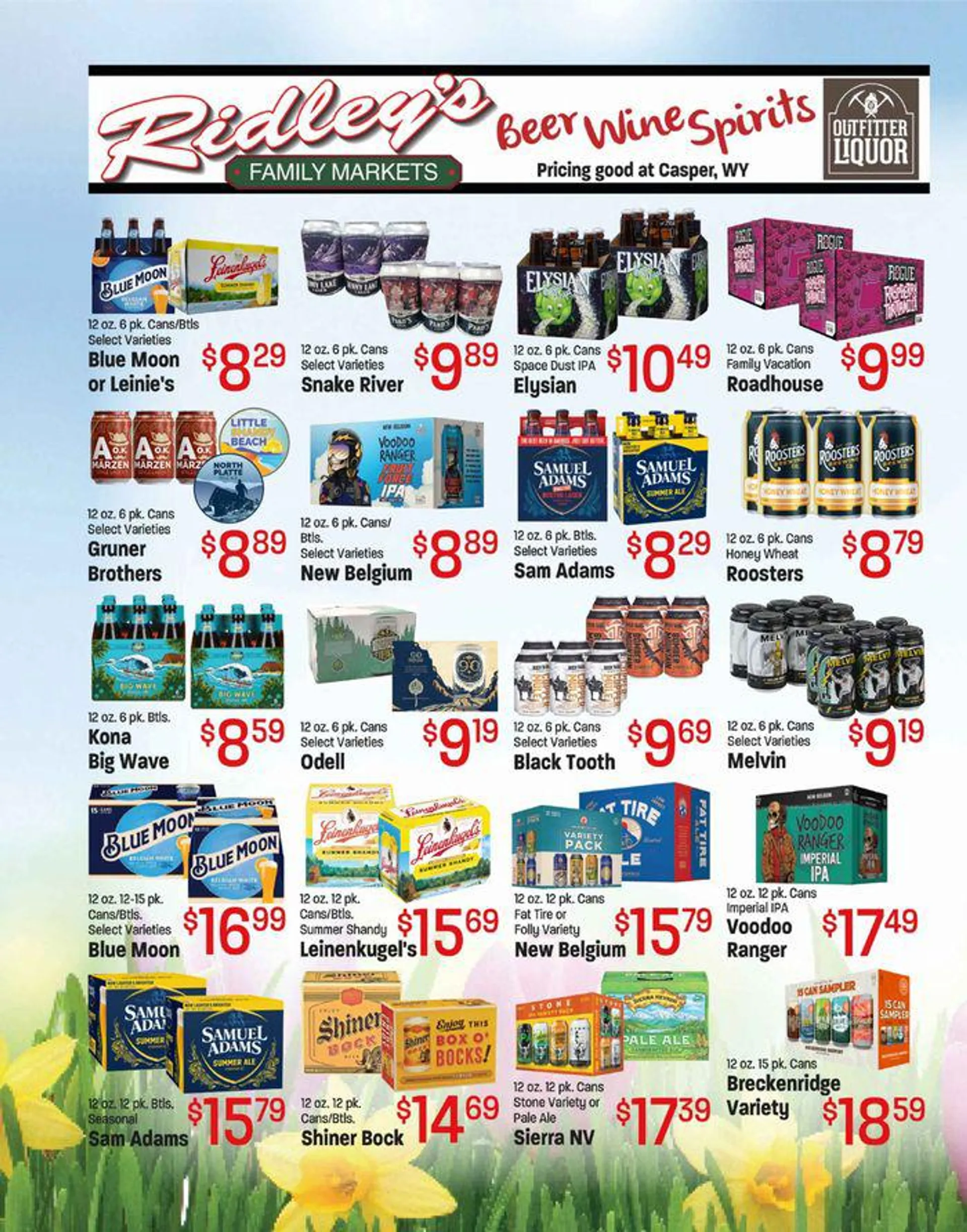 Weekly ad Beer, Wine, Spirits from April 9 to May 2 2024 - Page 1