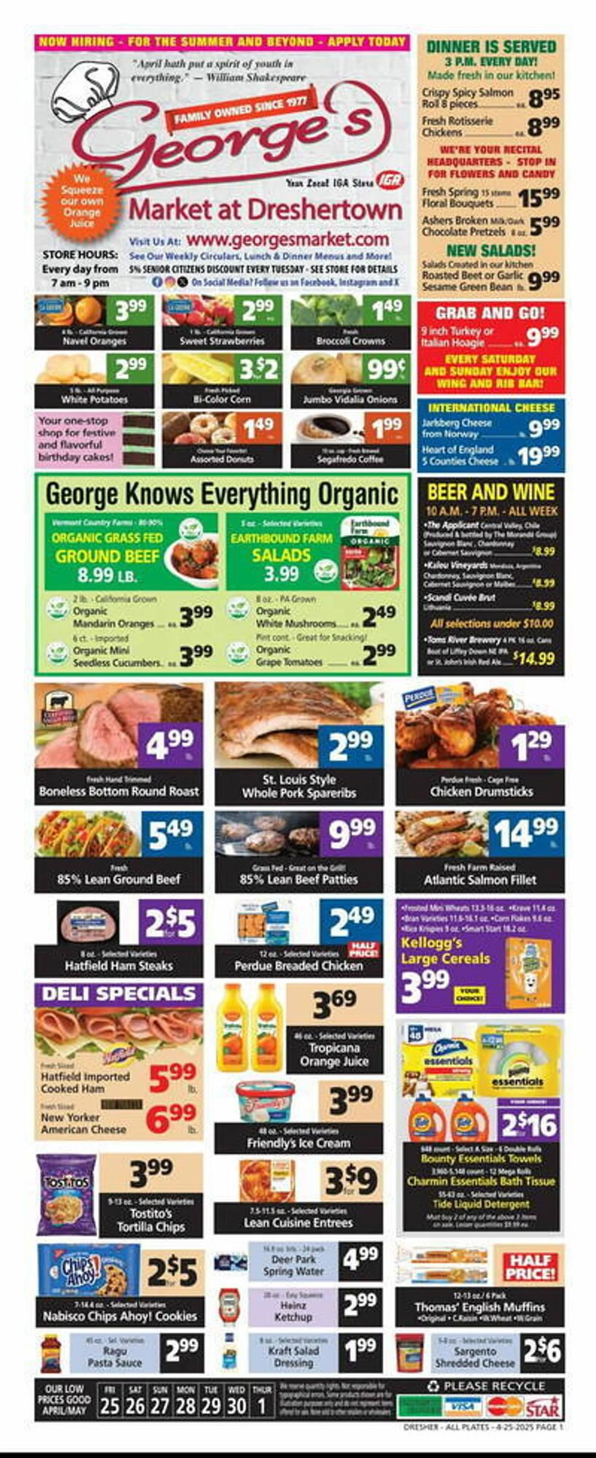 Georges Market Weekly Ad - 1