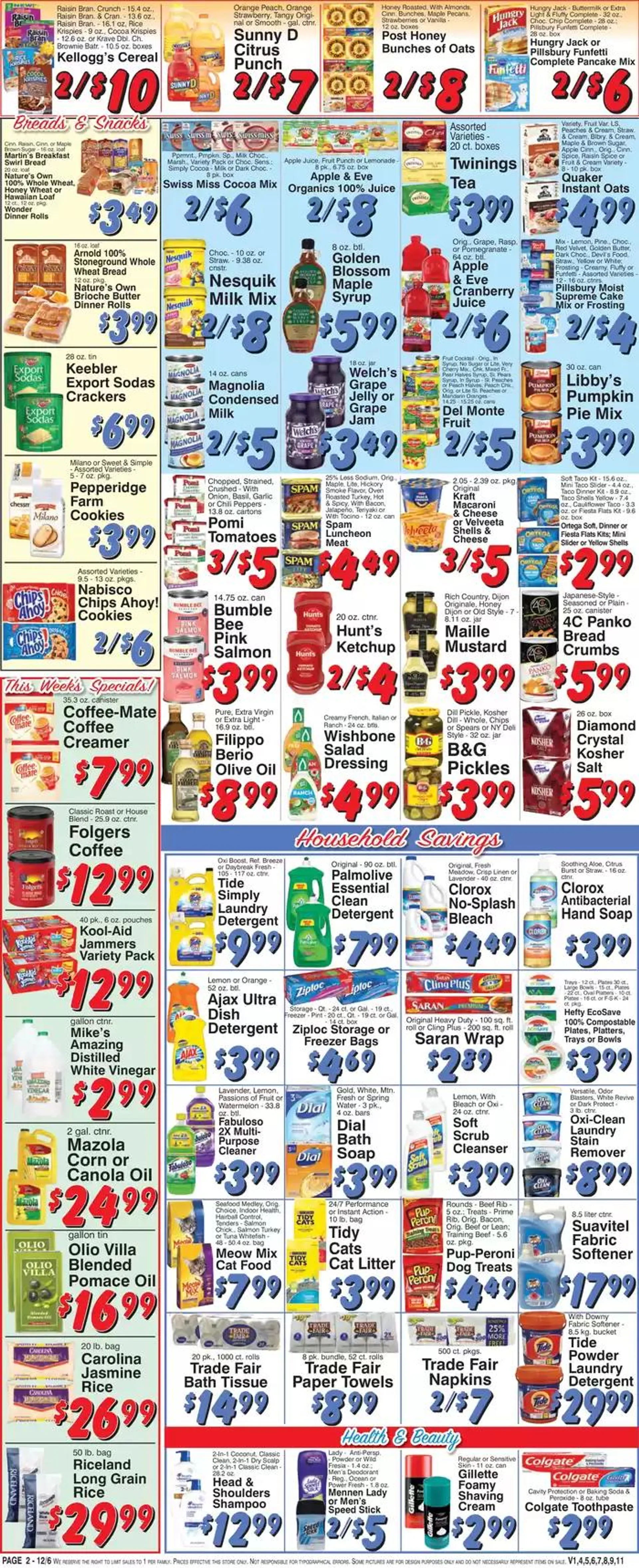 Weekly ad Current special promotions from December 6 to December 20 2024 - Page 2