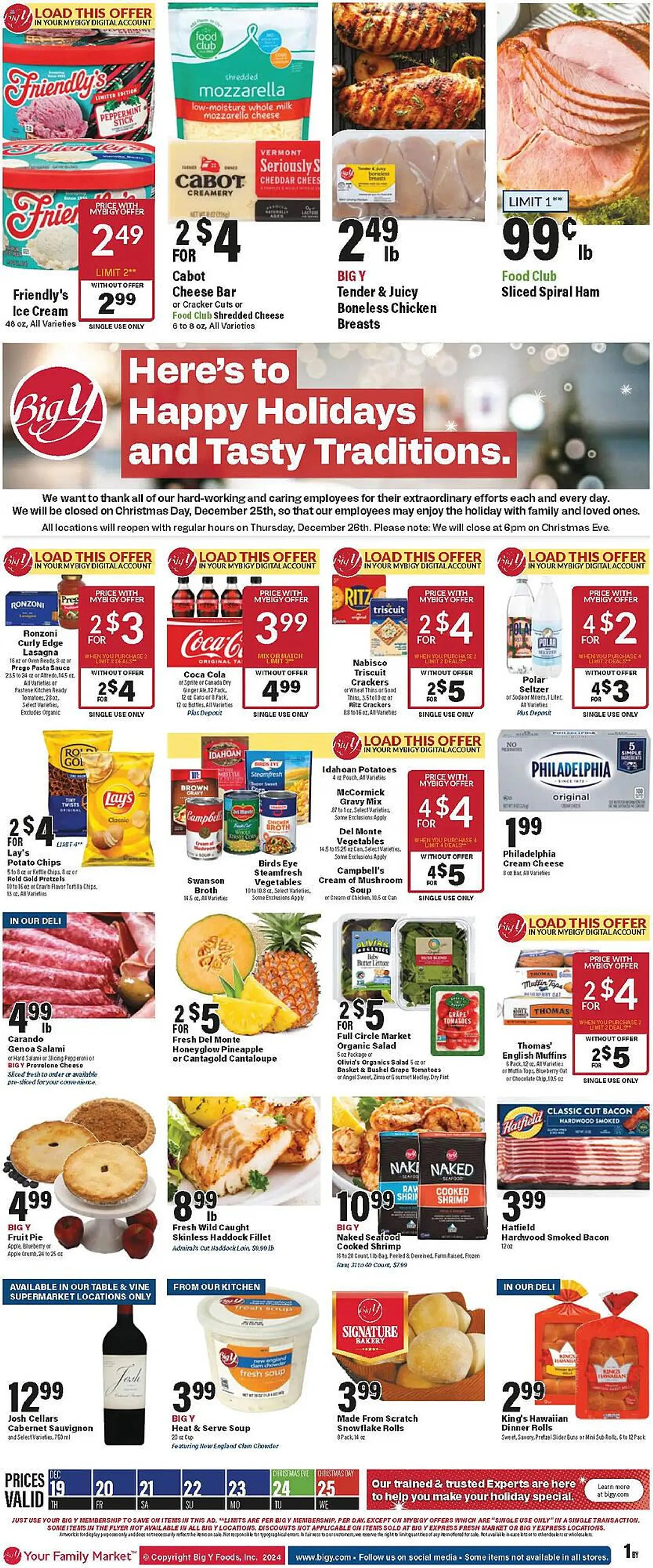 Big Y Weekly Ad - 1