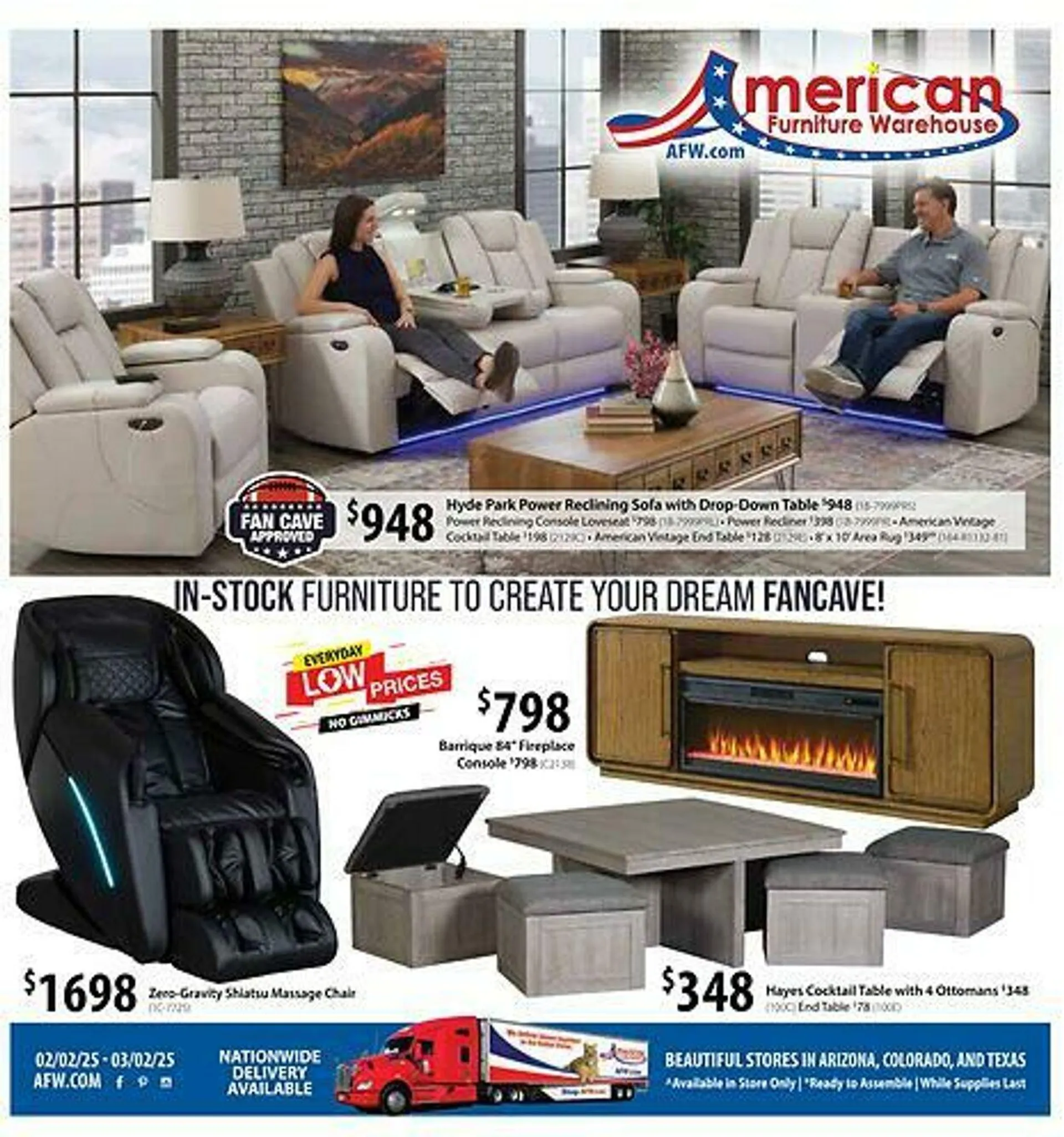 American Furniture Warehouse Current weekly ad - 1