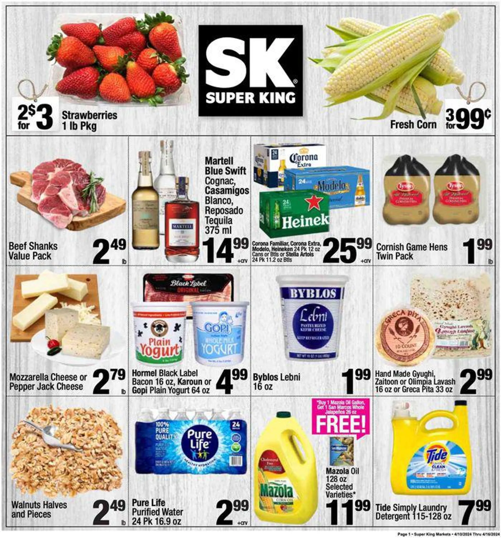 Weekly ad Weekly ad from April 11 to April 16 2024 - Page 1