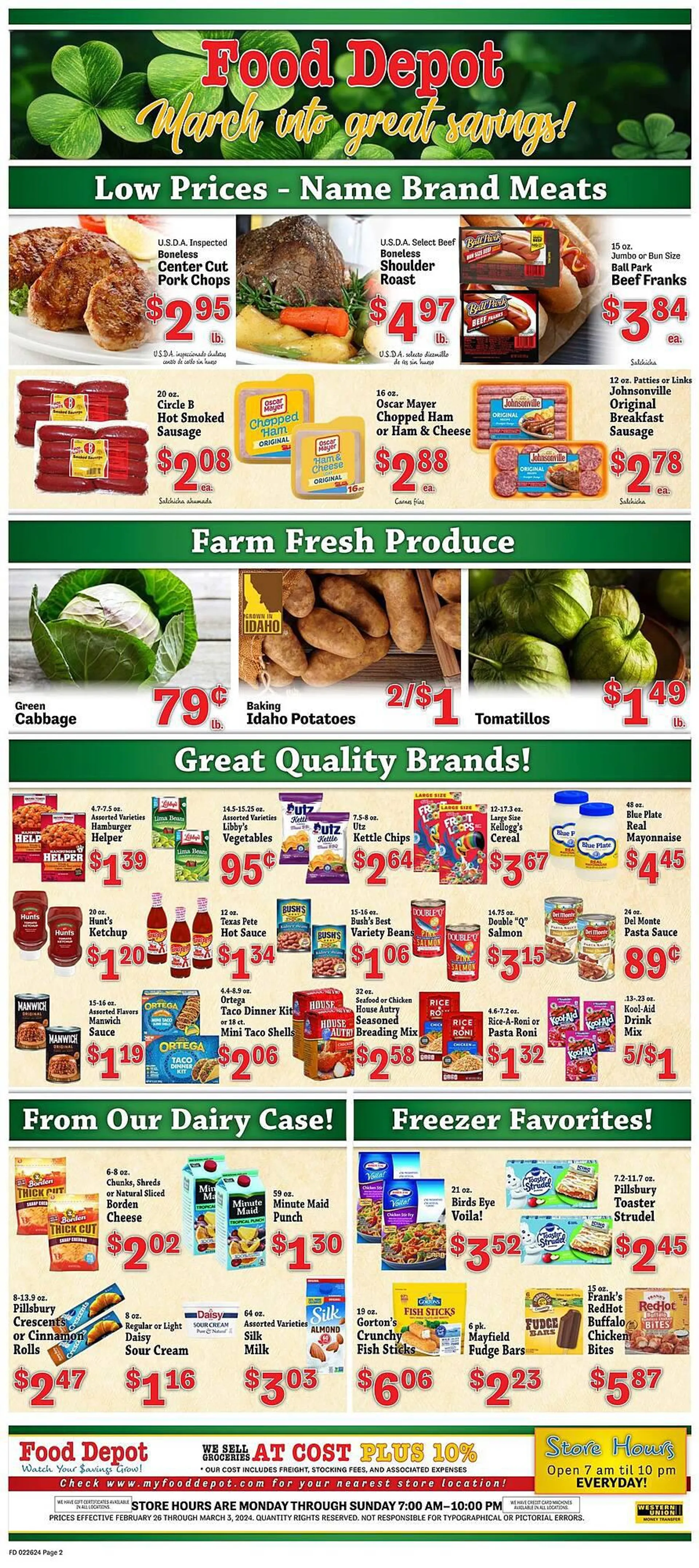 Weekly ad Food Depot Weekly Ad from February 27 to March 3 2024 - Page 2