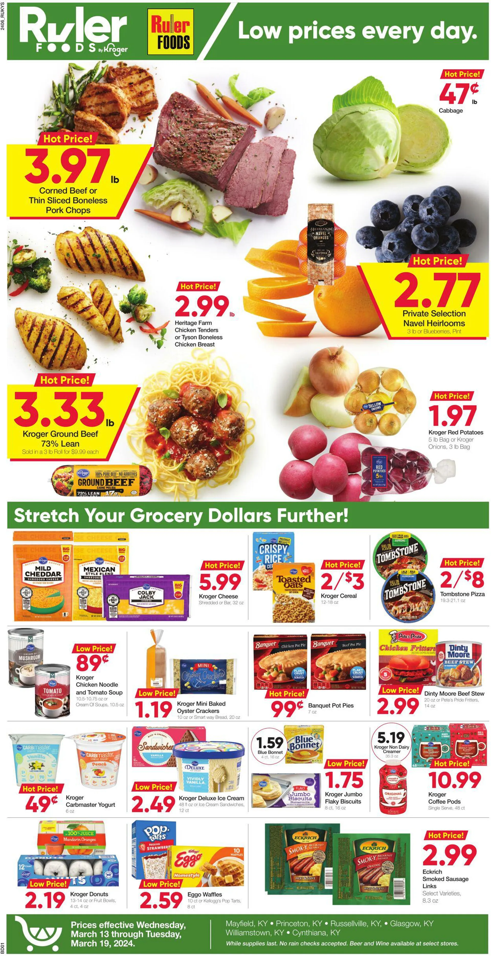 Weekly ad Ruler Foods Current weekly ad from March 13 to March 19 2024 - Page 