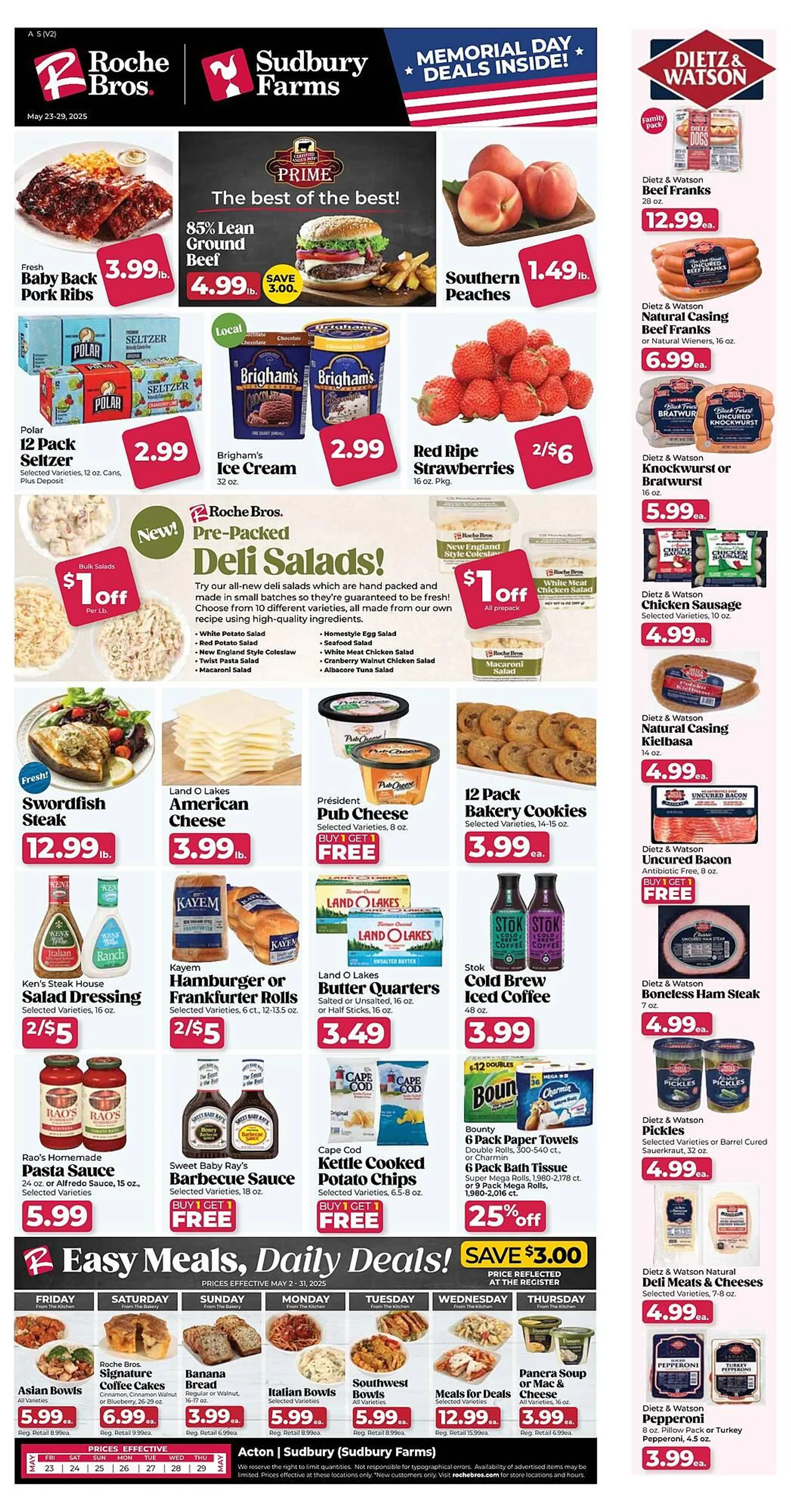 Roche Bros Weekly Ad - 1
