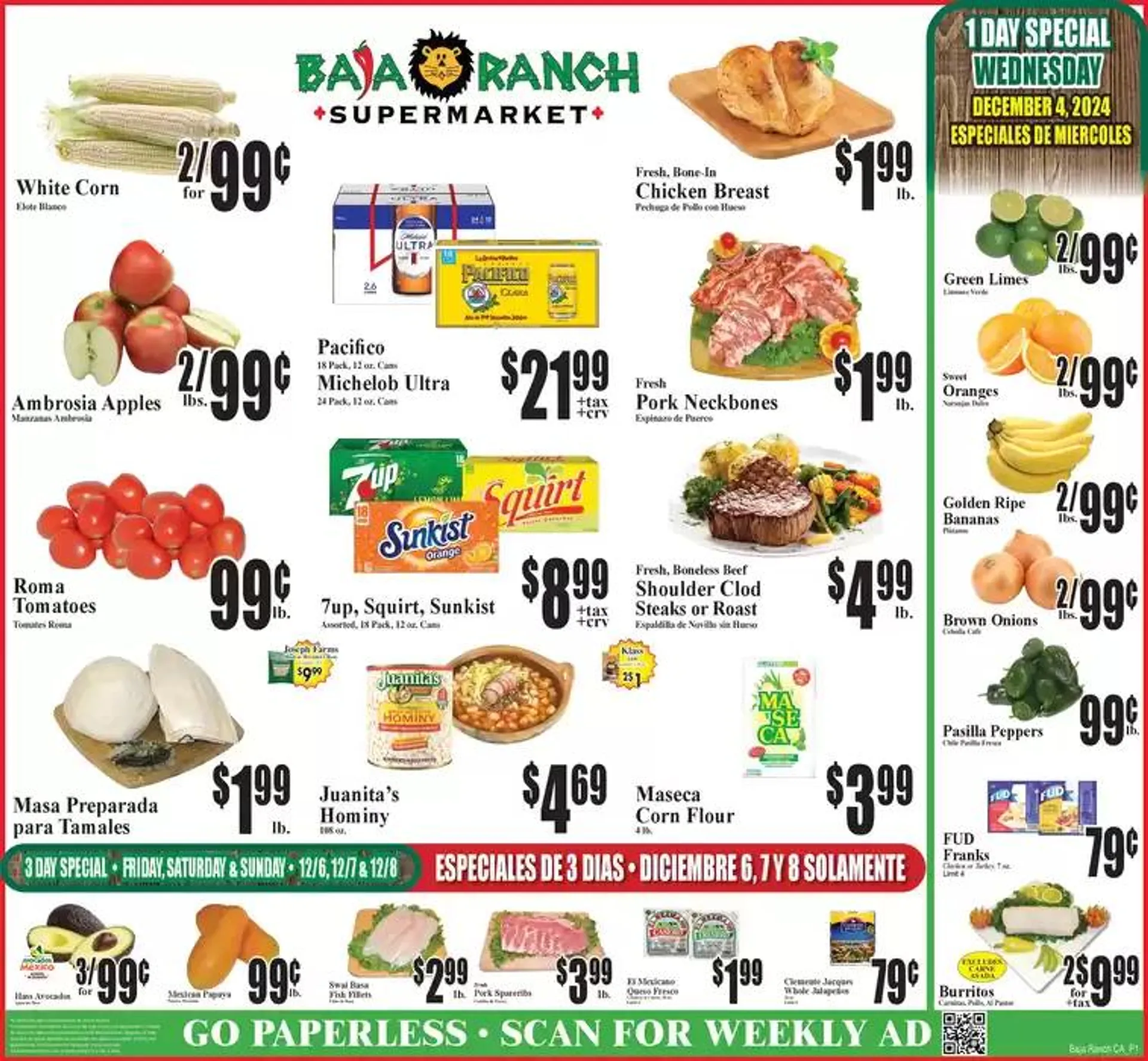 Baja Ranch weekly ad - 1