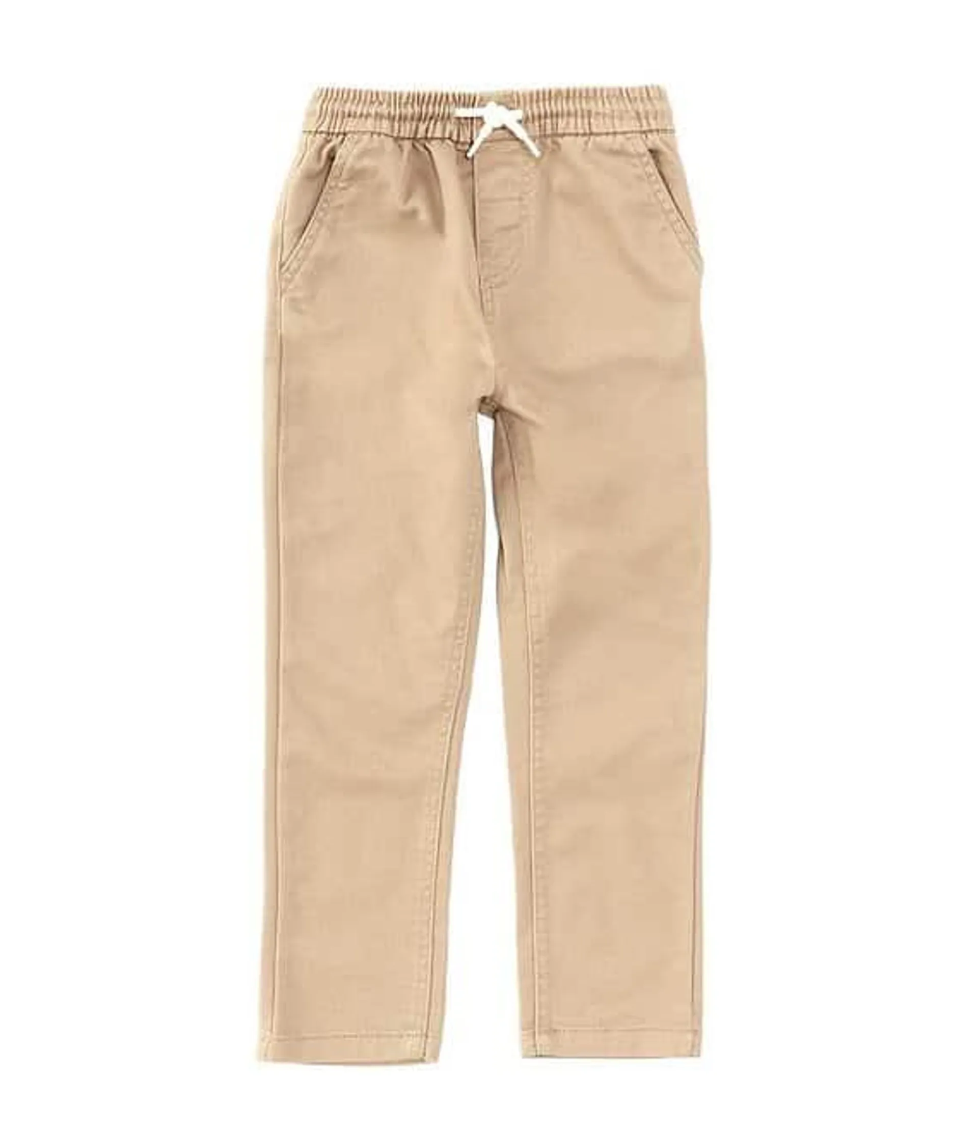 Little Boys 2T-6 Pull-On Twill Pants