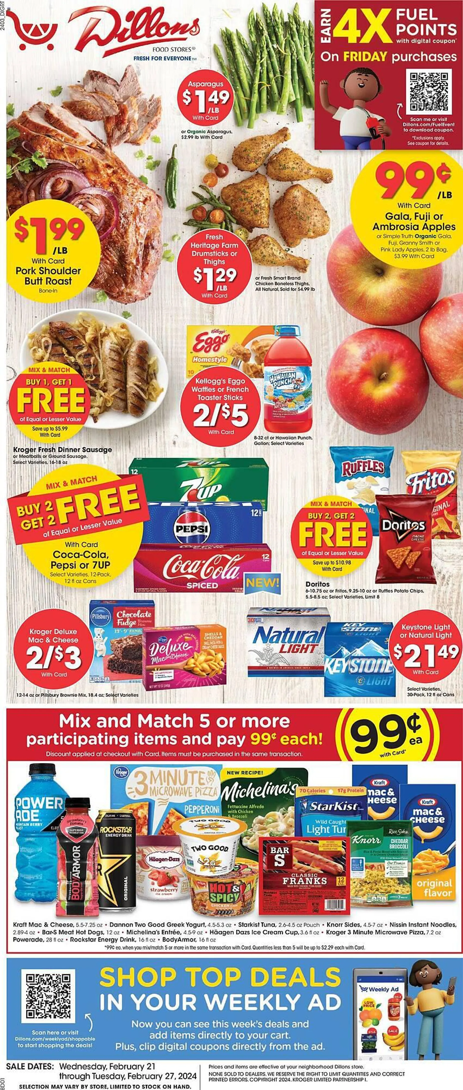 Weekly ad Dillons Weekly Ad from February 21 to February 27 2024 - Page 